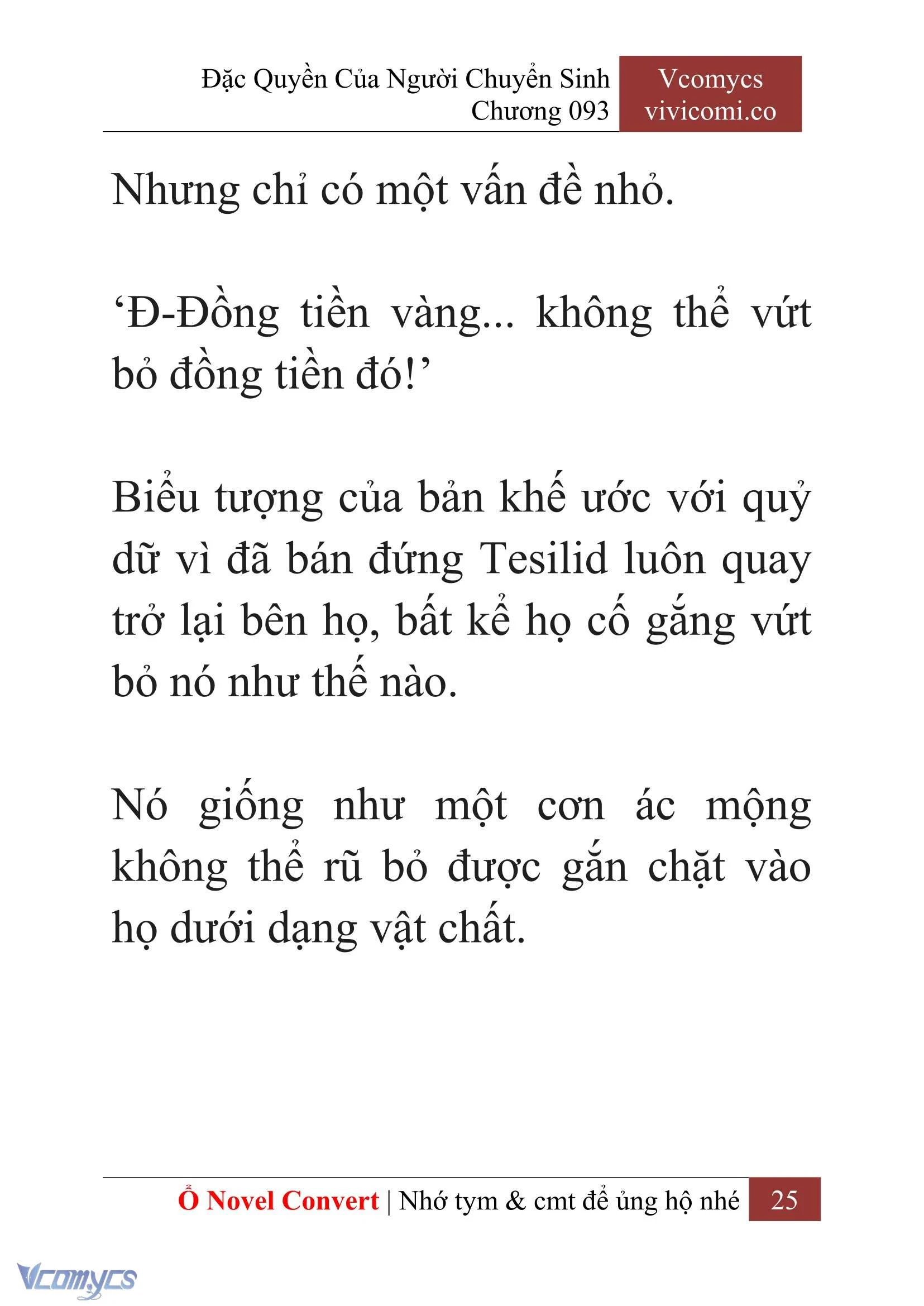 [Novel] Đặc Quyền Của Người Chuyển Sinh Chapter  93 - 27
