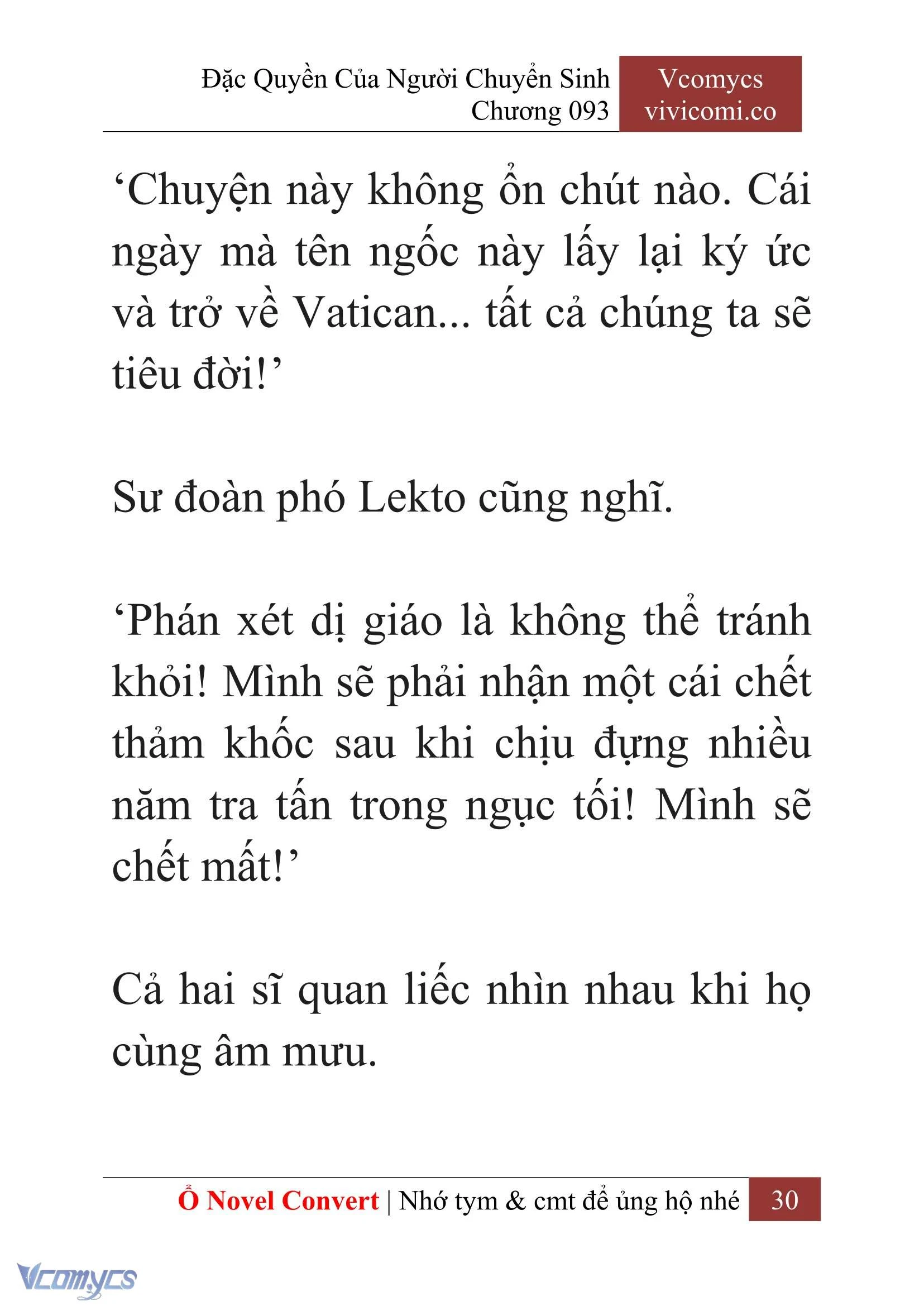 [Novel] Đặc Quyền Của Người Chuyển Sinh Chapter  93 - 32