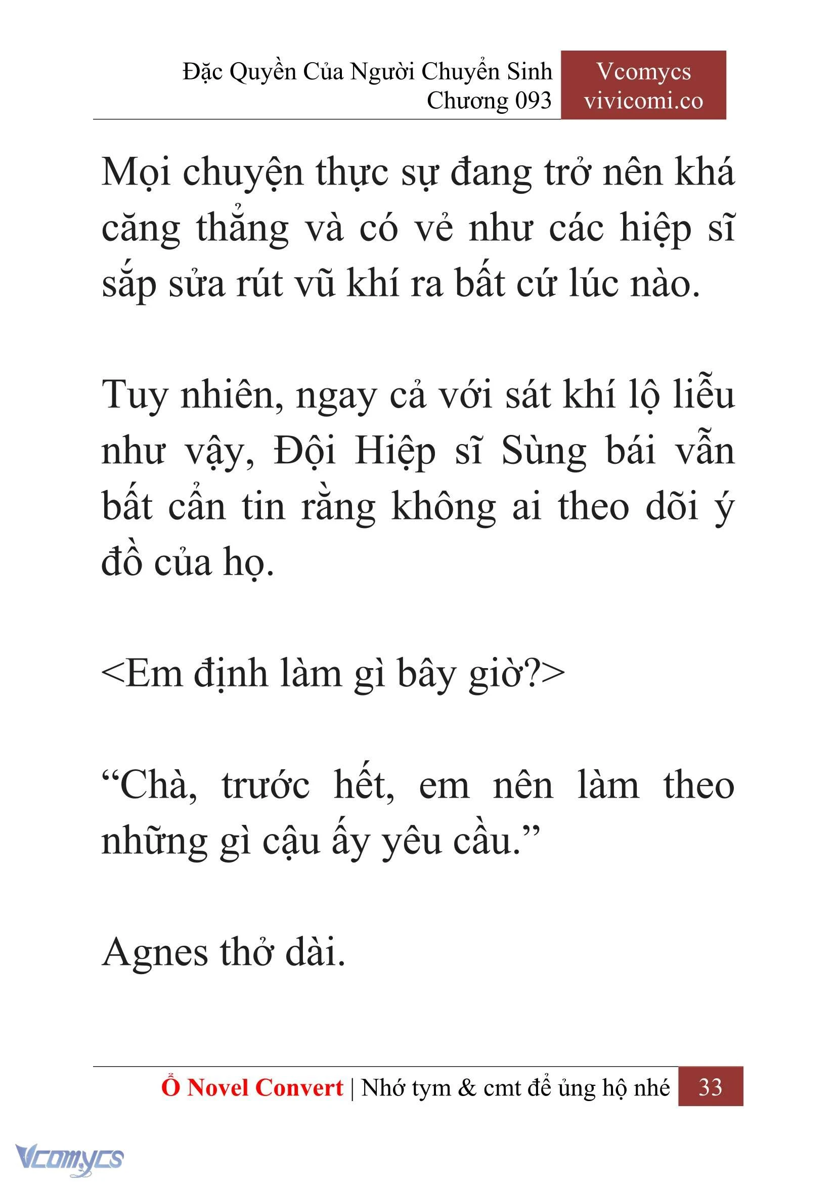 [Novel] Đặc Quyền Của Người Chuyển Sinh Chapter  93 - 35