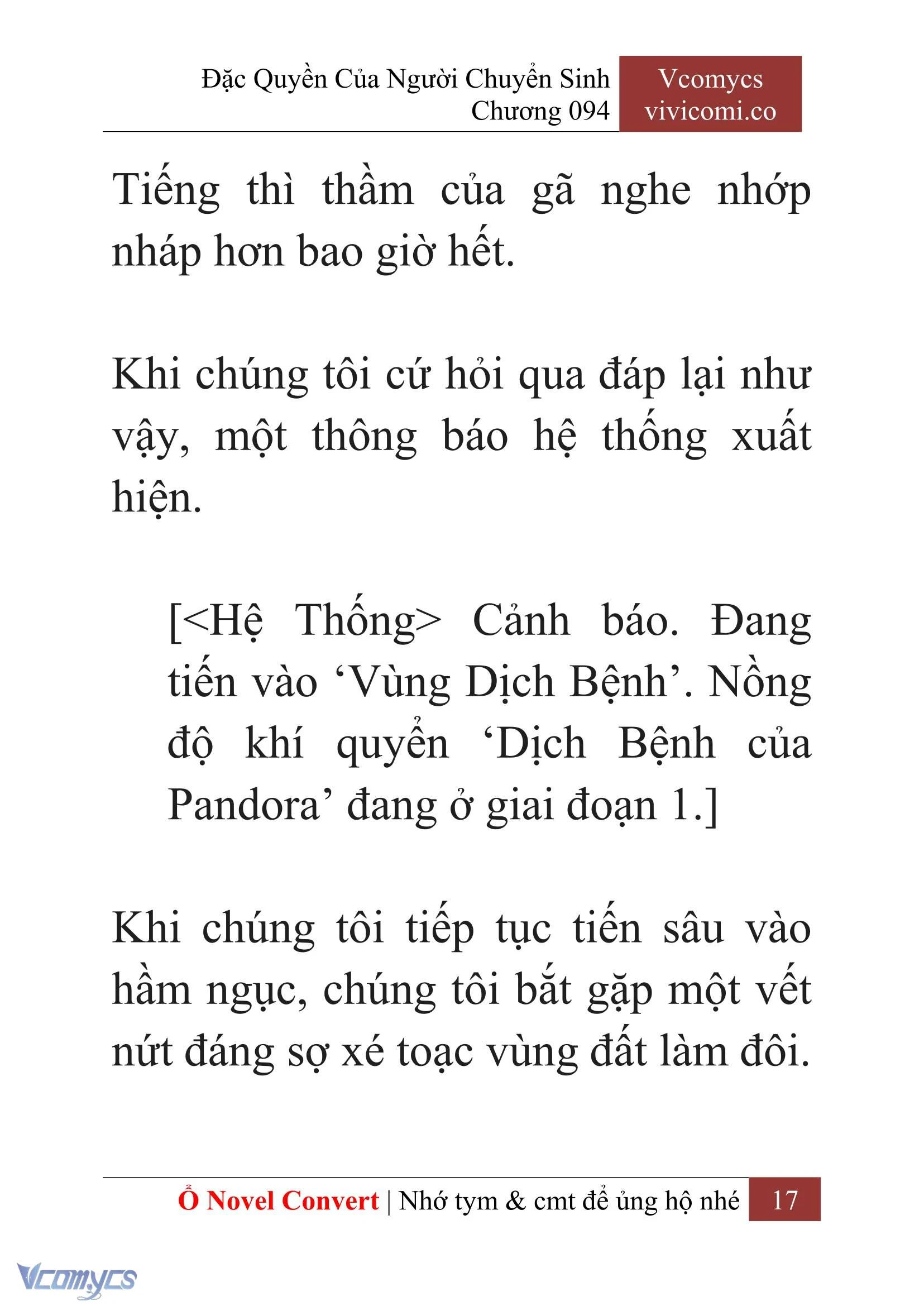 [Novel] Đặc Quyền Của Người Chuyển Sinh Chapter  94 - 19