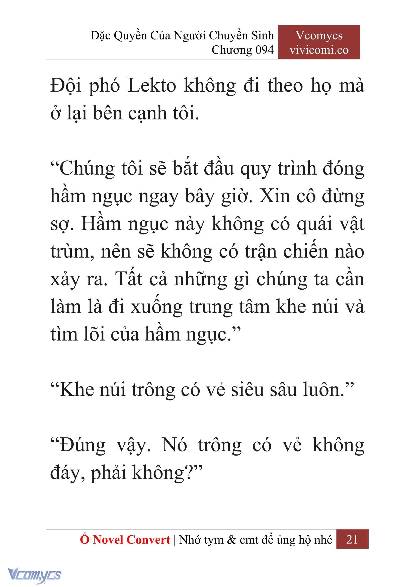 [Novel] Đặc Quyền Của Người Chuyển Sinh Chapter  94 - 23