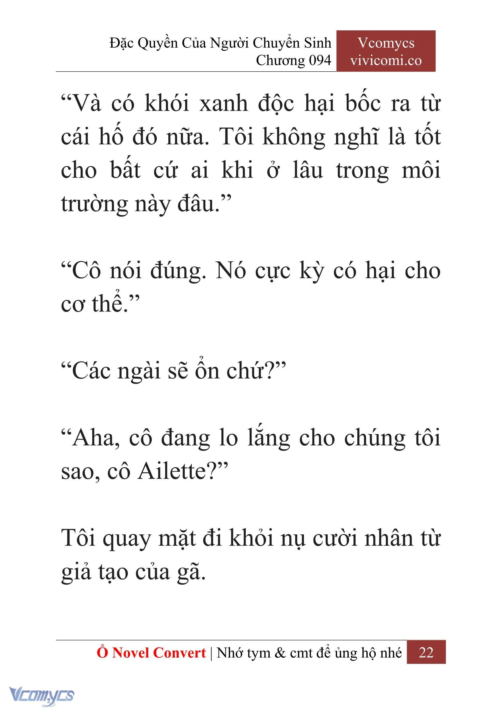 [Novel] Đặc Quyền Của Người Chuyển Sinh Chapter  94 - 24