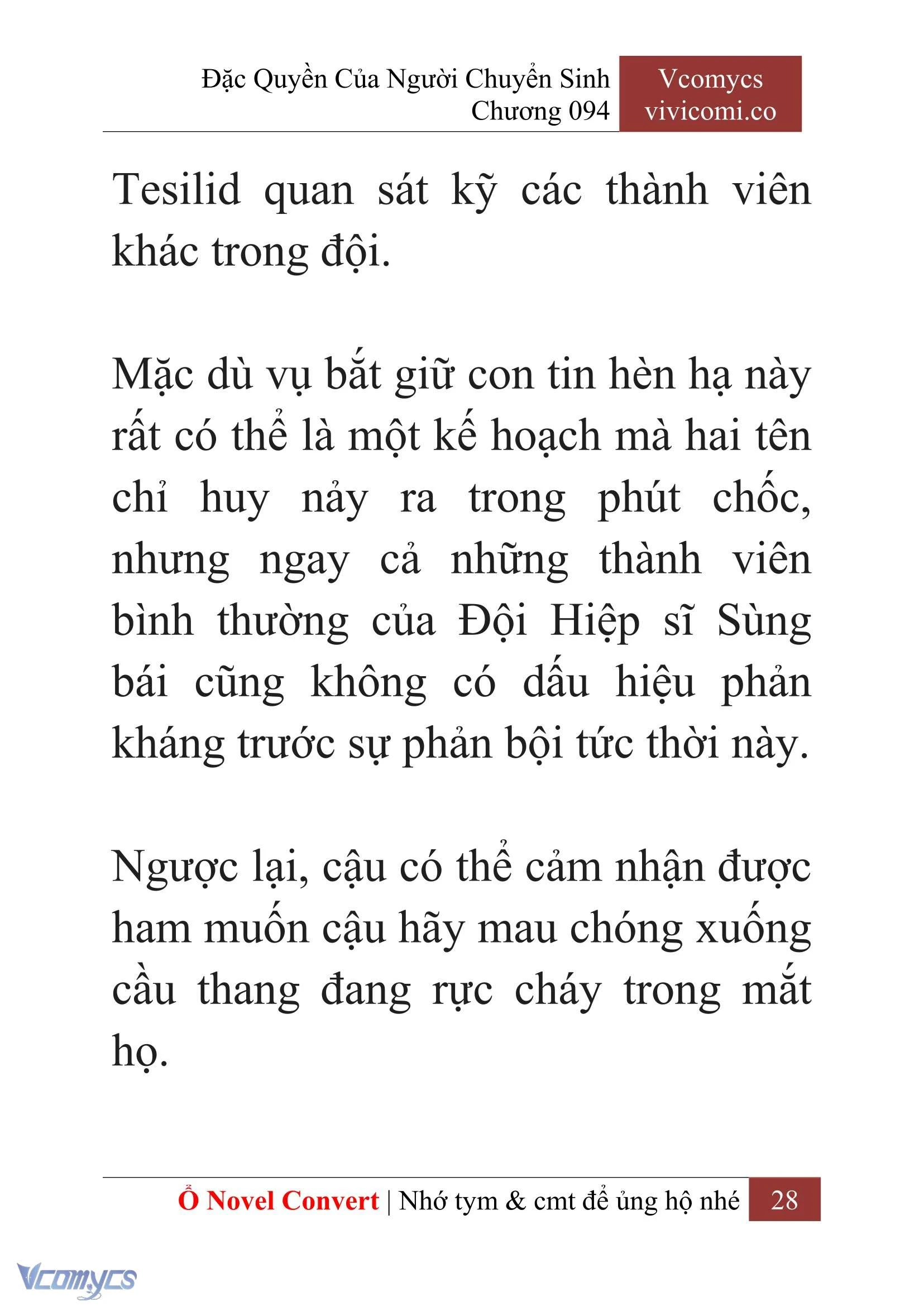 [Novel] Đặc Quyền Của Người Chuyển Sinh Chapter  94 - 30