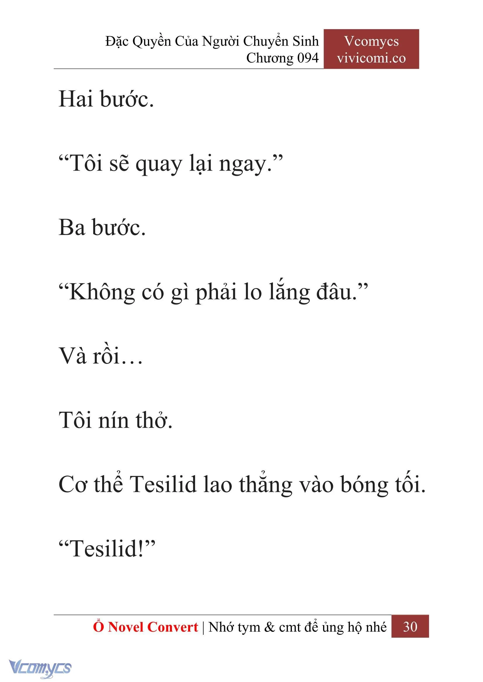 [Novel] Đặc Quyền Của Người Chuyển Sinh Chapter  94 - 32