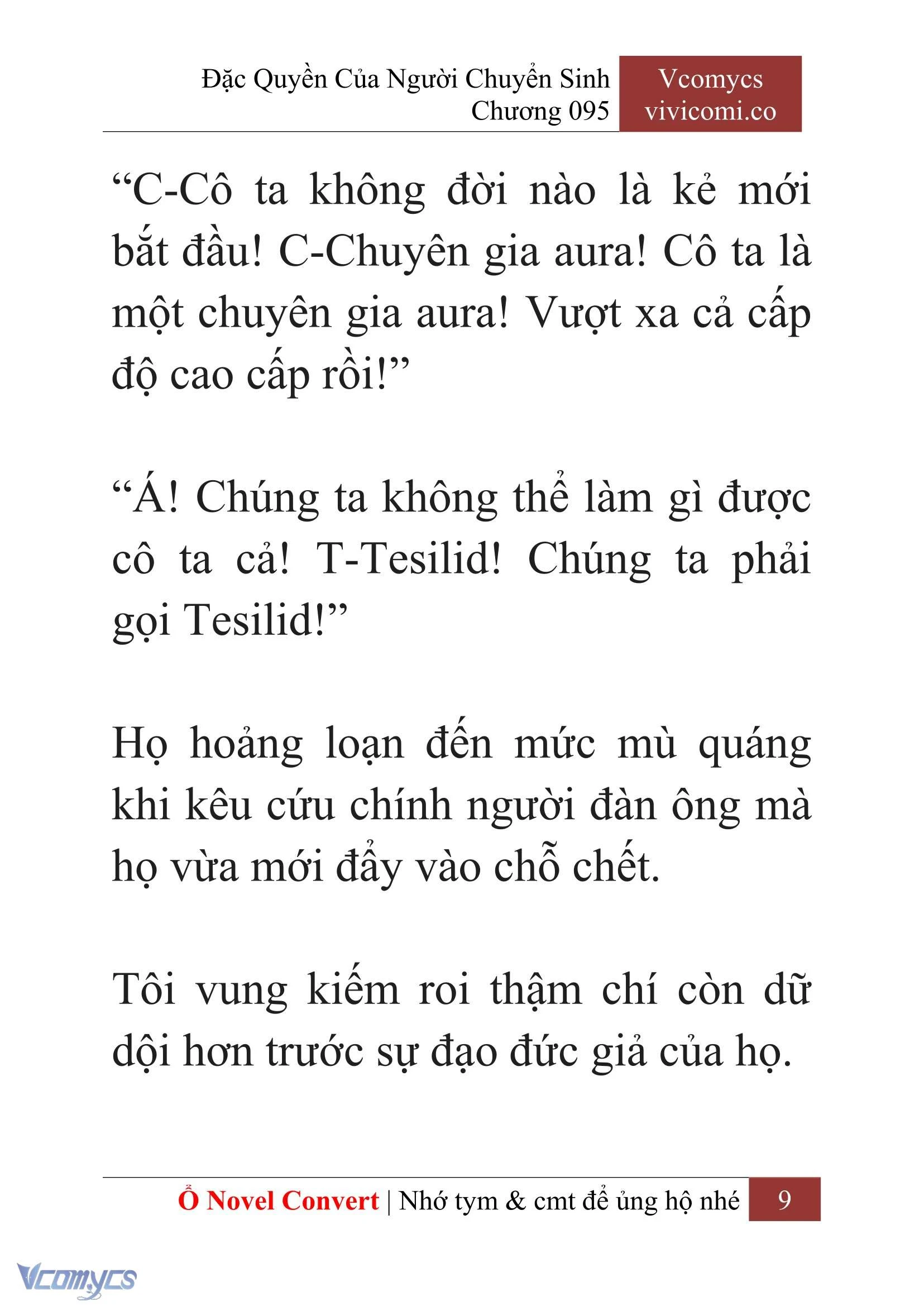 [Novel] Đặc Quyền Của Người Chuyển Sinh Chapter  95 - 11