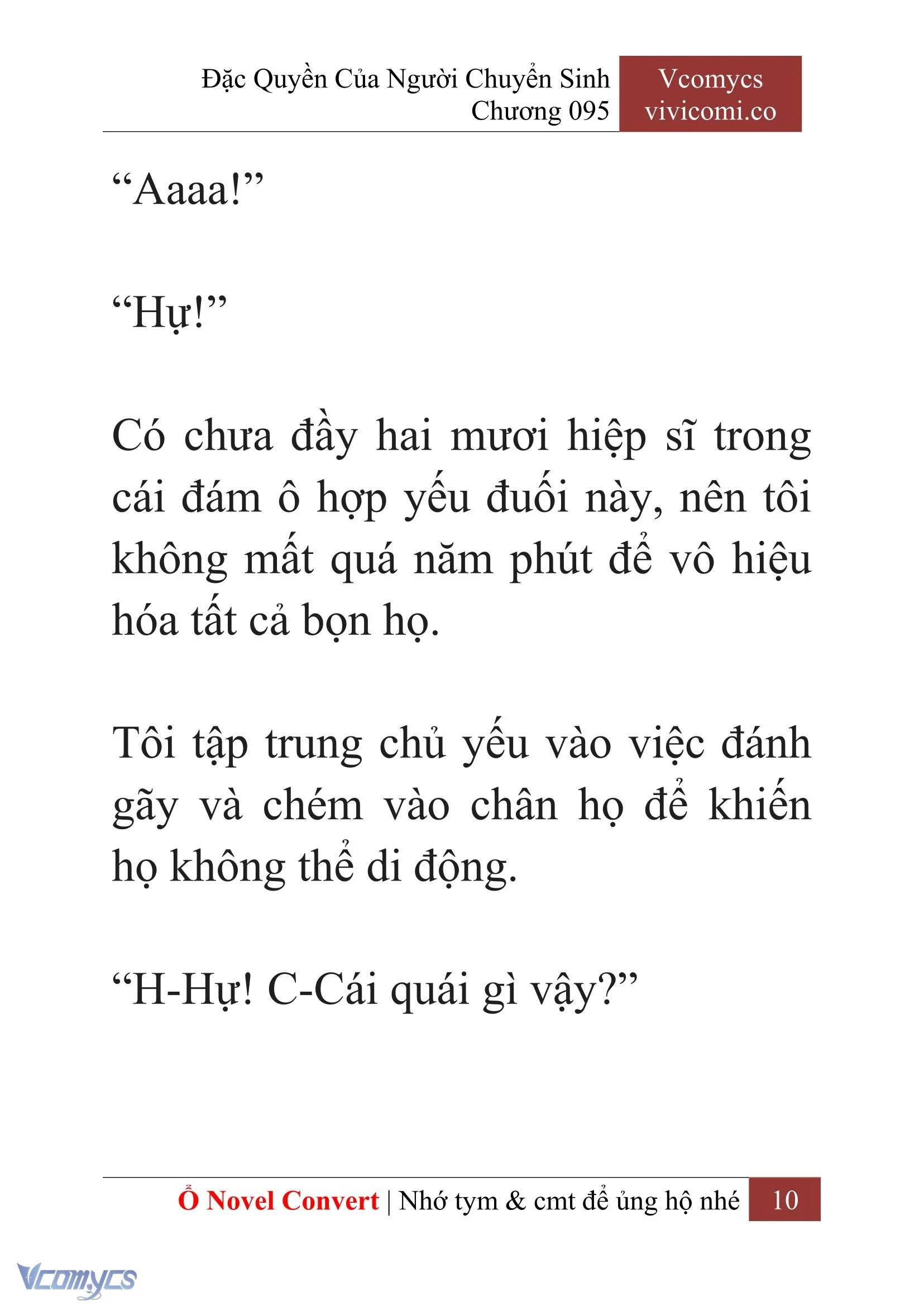 [Novel] Đặc Quyền Của Người Chuyển Sinh Chapter  95 - 12