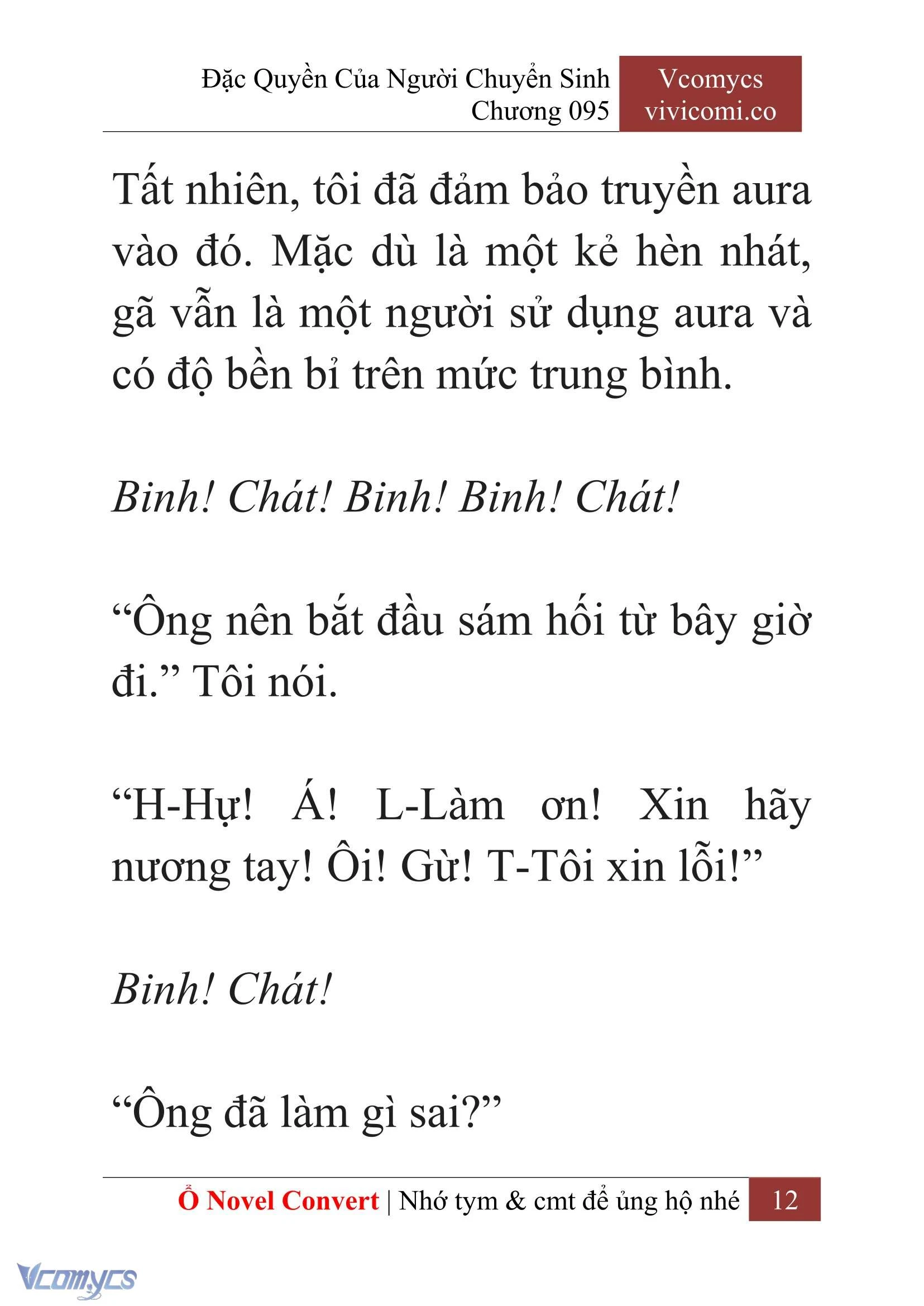 [Novel] Đặc Quyền Của Người Chuyển Sinh Chapter  95 - 14