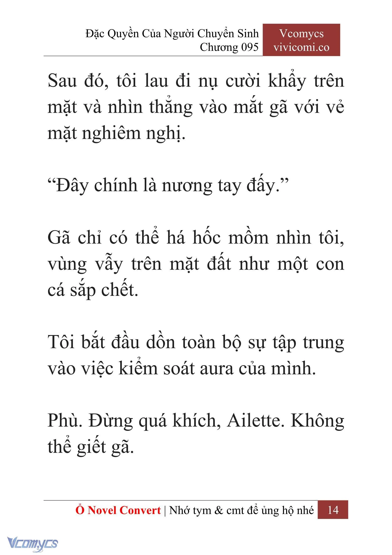 [Novel] Đặc Quyền Của Người Chuyển Sinh Chapter  95 - 16