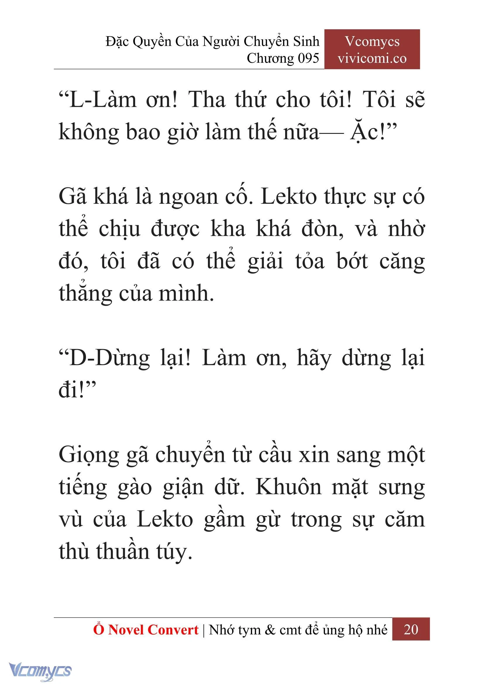 [Novel] Đặc Quyền Của Người Chuyển Sinh Chapter  95 - 22
