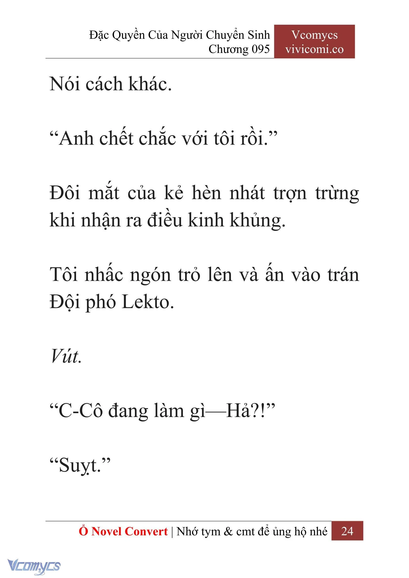 [Novel] Đặc Quyền Của Người Chuyển Sinh Chapter  95 - 26