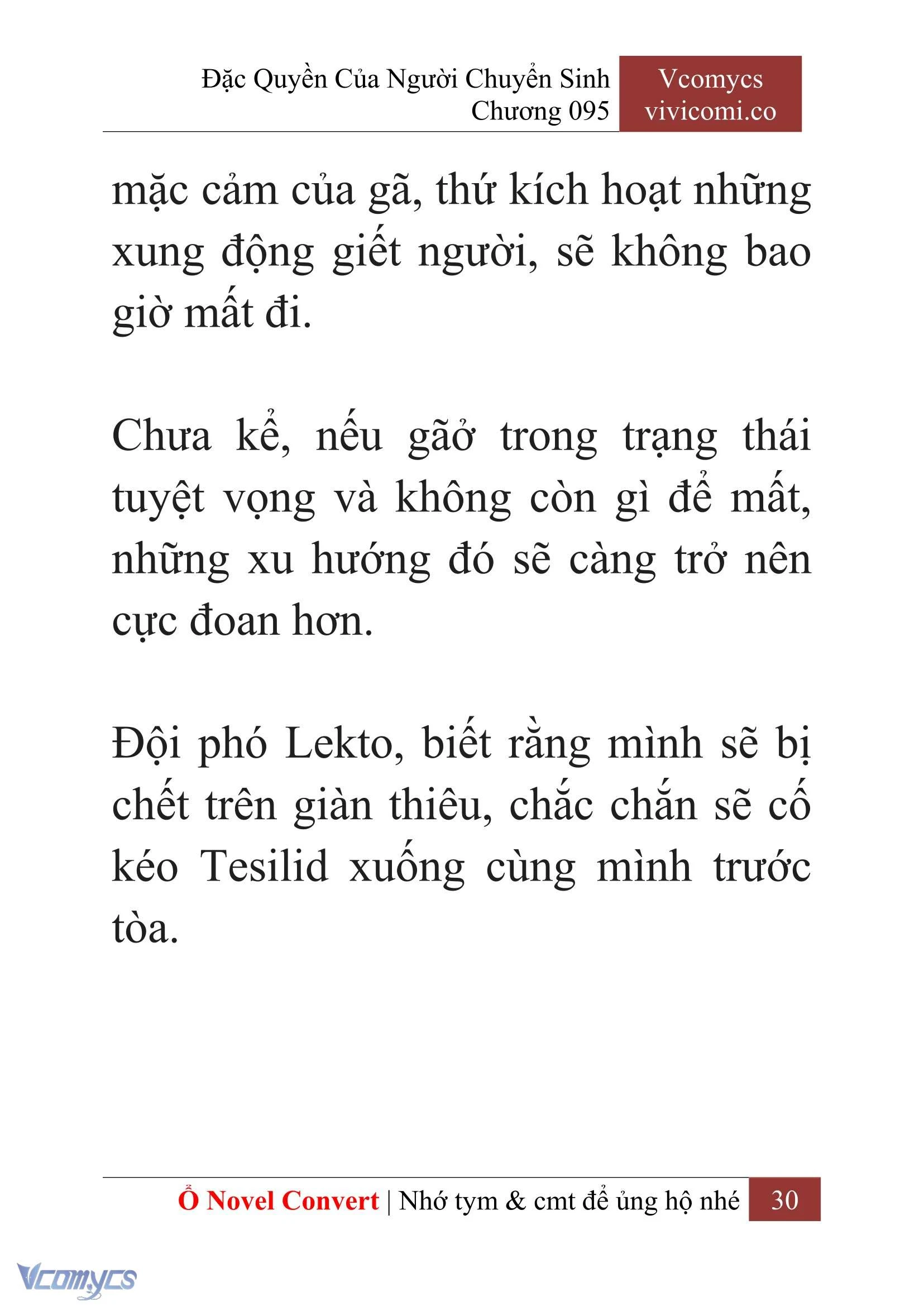 [Novel] Đặc Quyền Của Người Chuyển Sinh Chapter  95 - 32