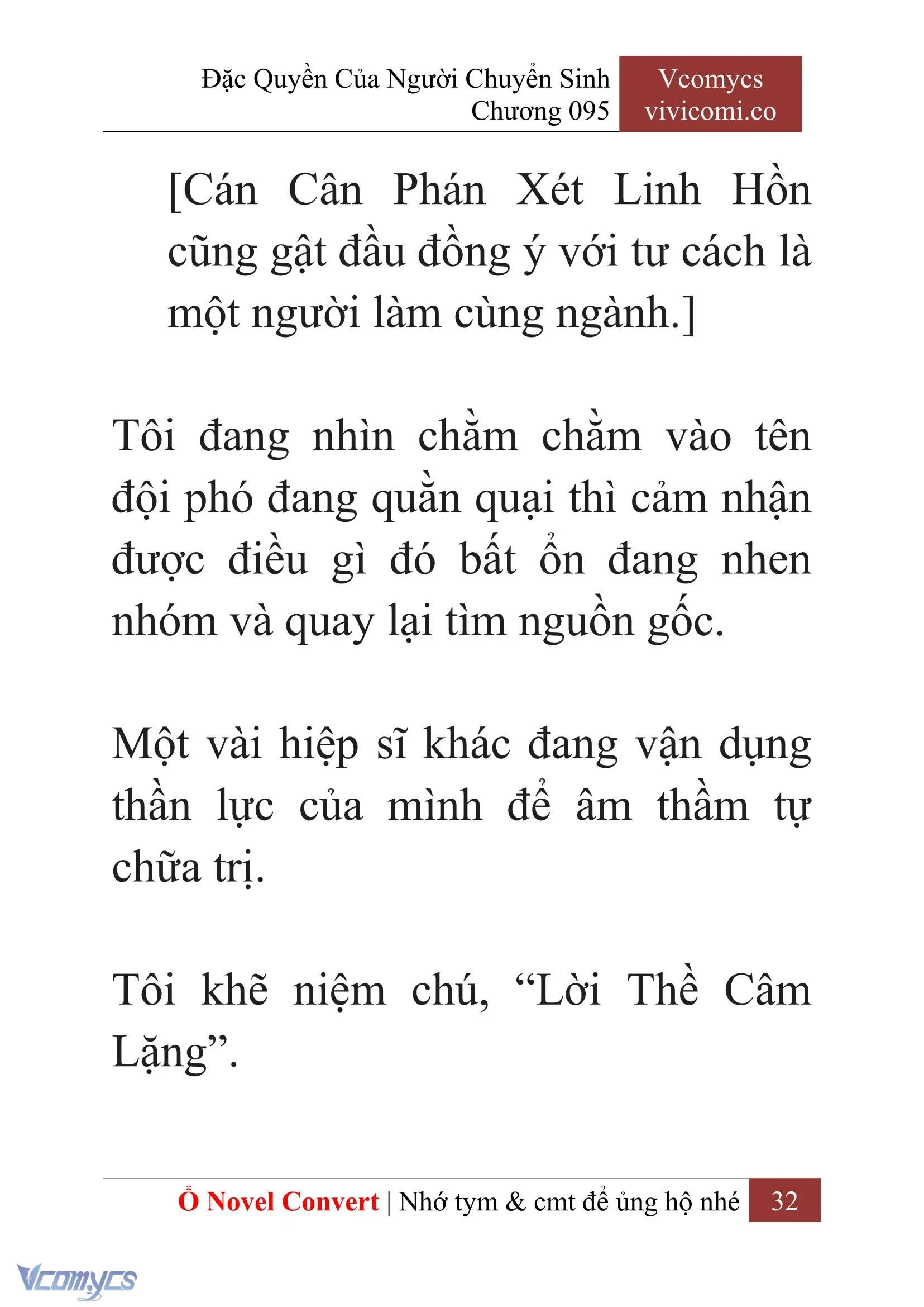[Novel] Đặc Quyền Của Người Chuyển Sinh Chapter  95 - 34