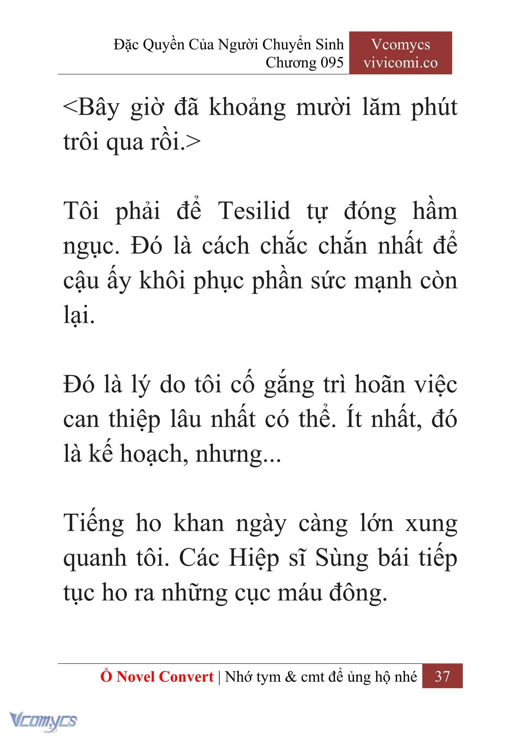 [Novel] Đặc Quyền Của Người Chuyển Sinh Chapter  95 - 39