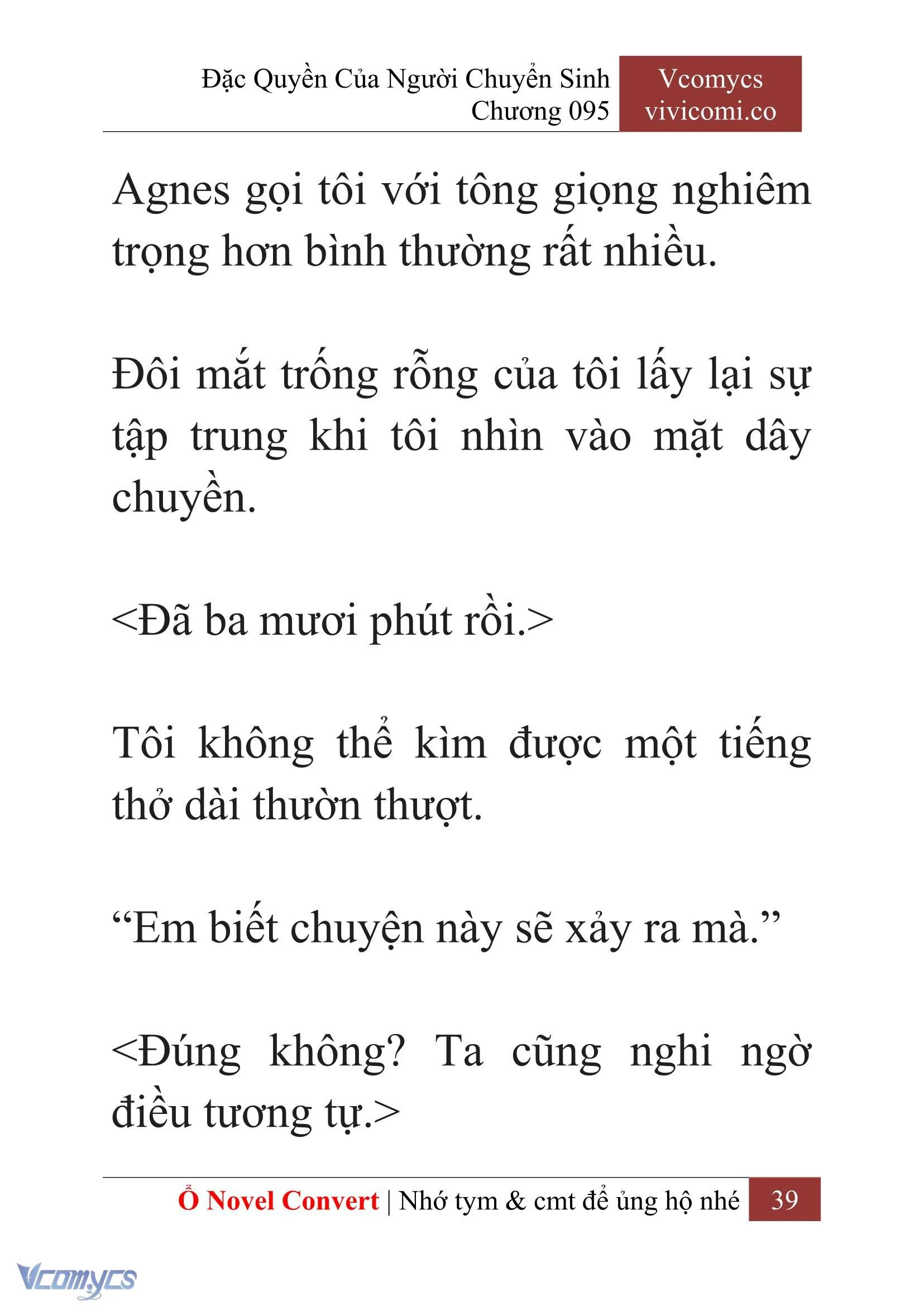 [Novel] Đặc Quyền Của Người Chuyển Sinh Chapter  95 - 41