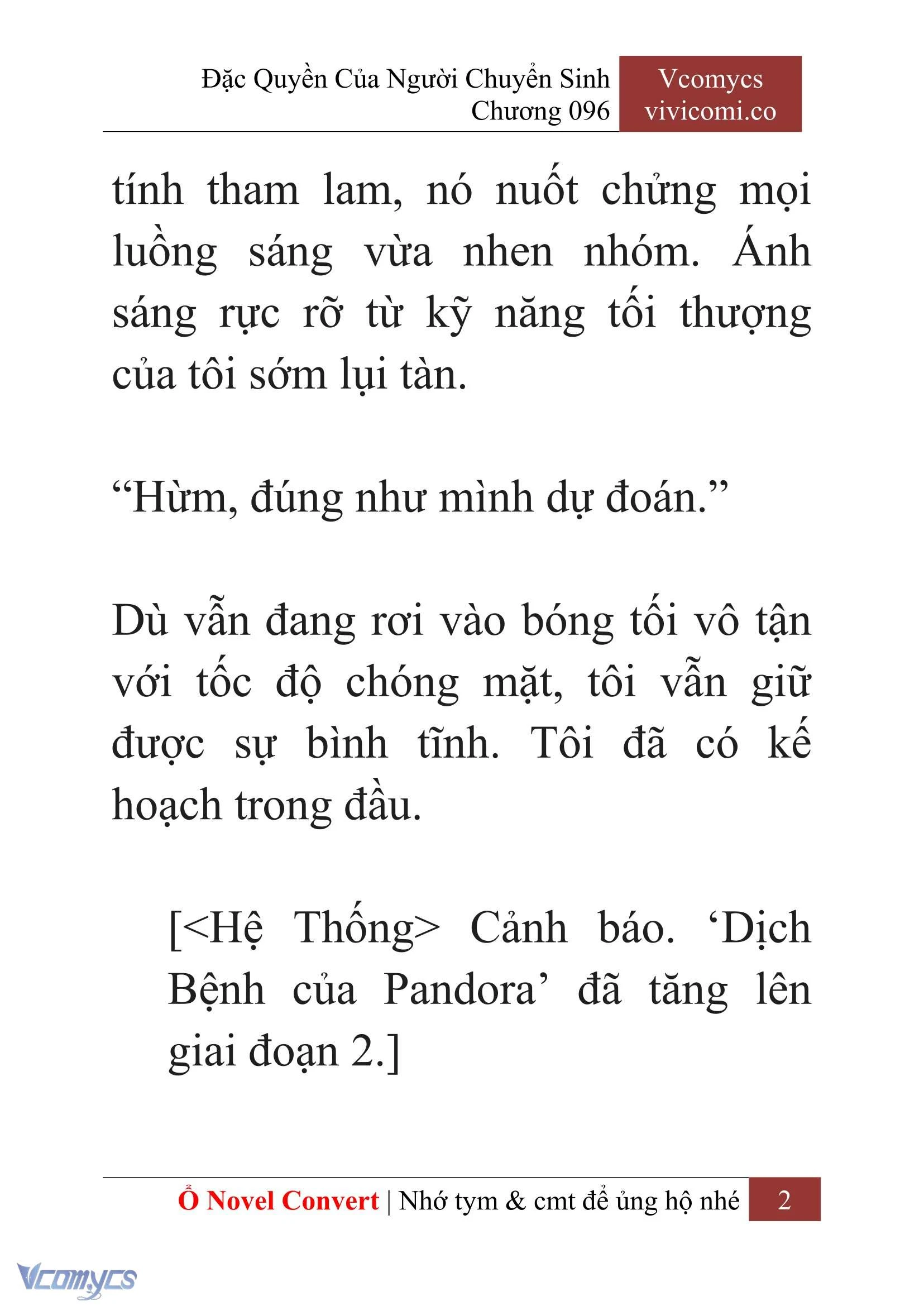 [Novel] Đặc Quyền Của Người Chuyển Sinh Chapter  96 - 4