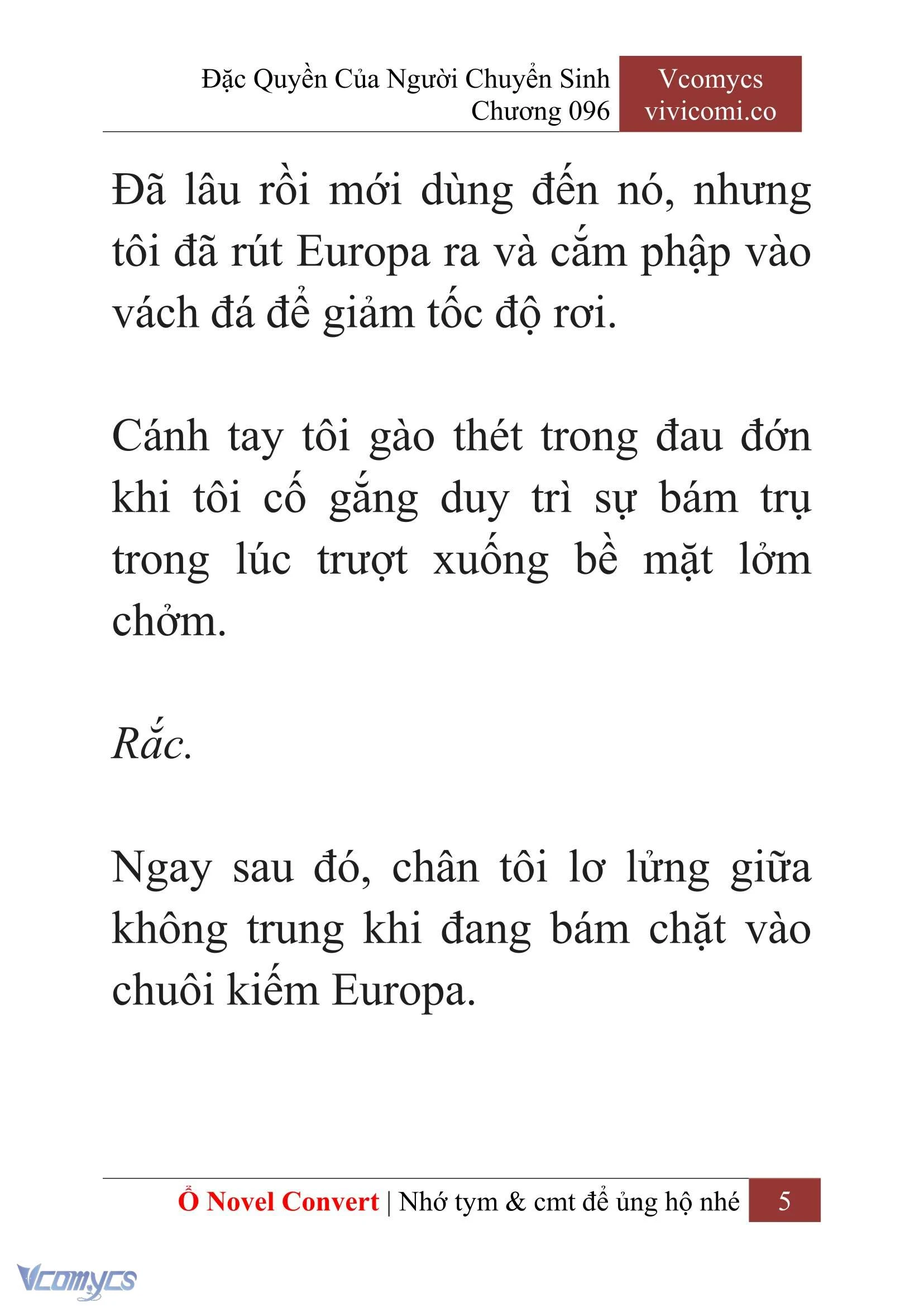 [Novel] Đặc Quyền Của Người Chuyển Sinh Chapter  96 - 7
