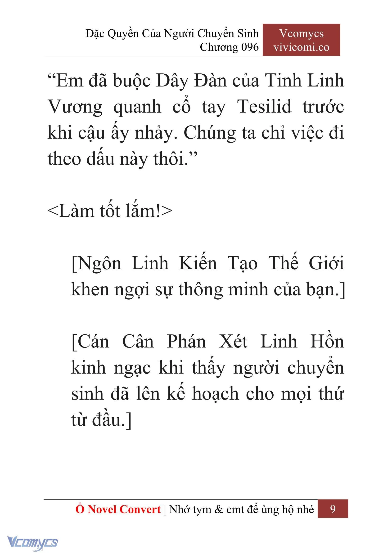 [Novel] Đặc Quyền Của Người Chuyển Sinh Chapter  96 - 11