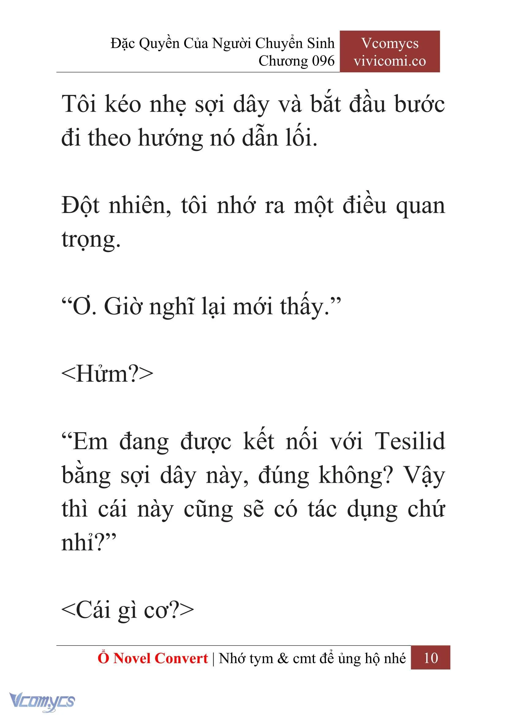 [Novel] Đặc Quyền Của Người Chuyển Sinh Chapter  96 - 12