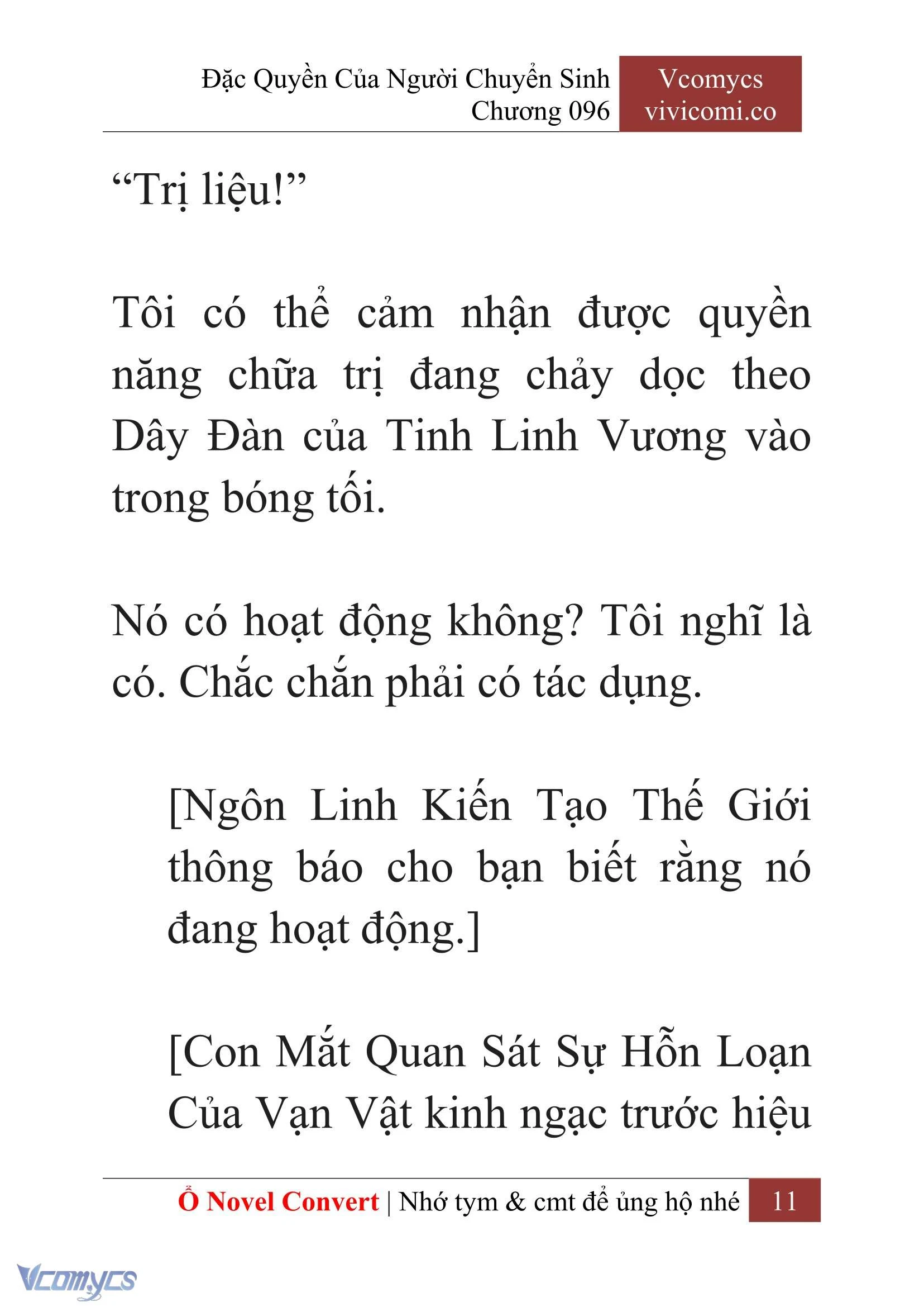 [Novel] Đặc Quyền Của Người Chuyển Sinh Chapter  96 - 13