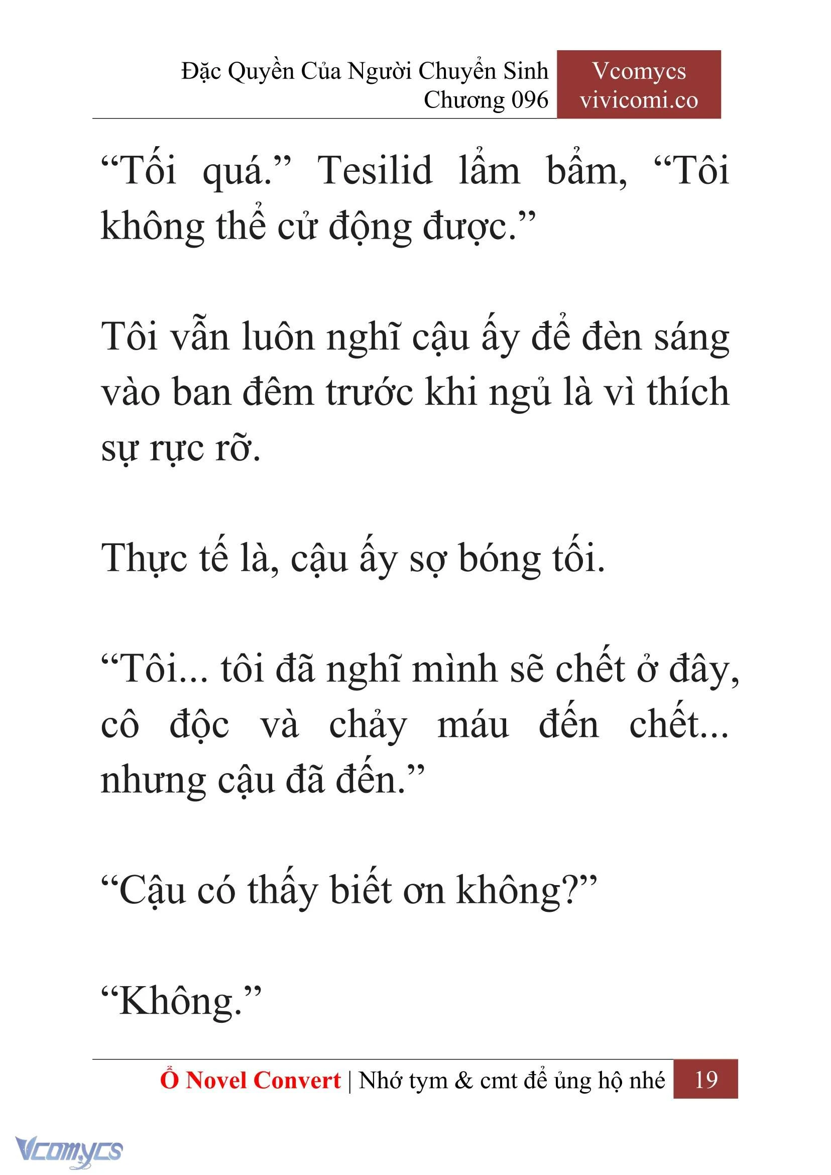 [Novel] Đặc Quyền Của Người Chuyển Sinh Chapter  96 - 21