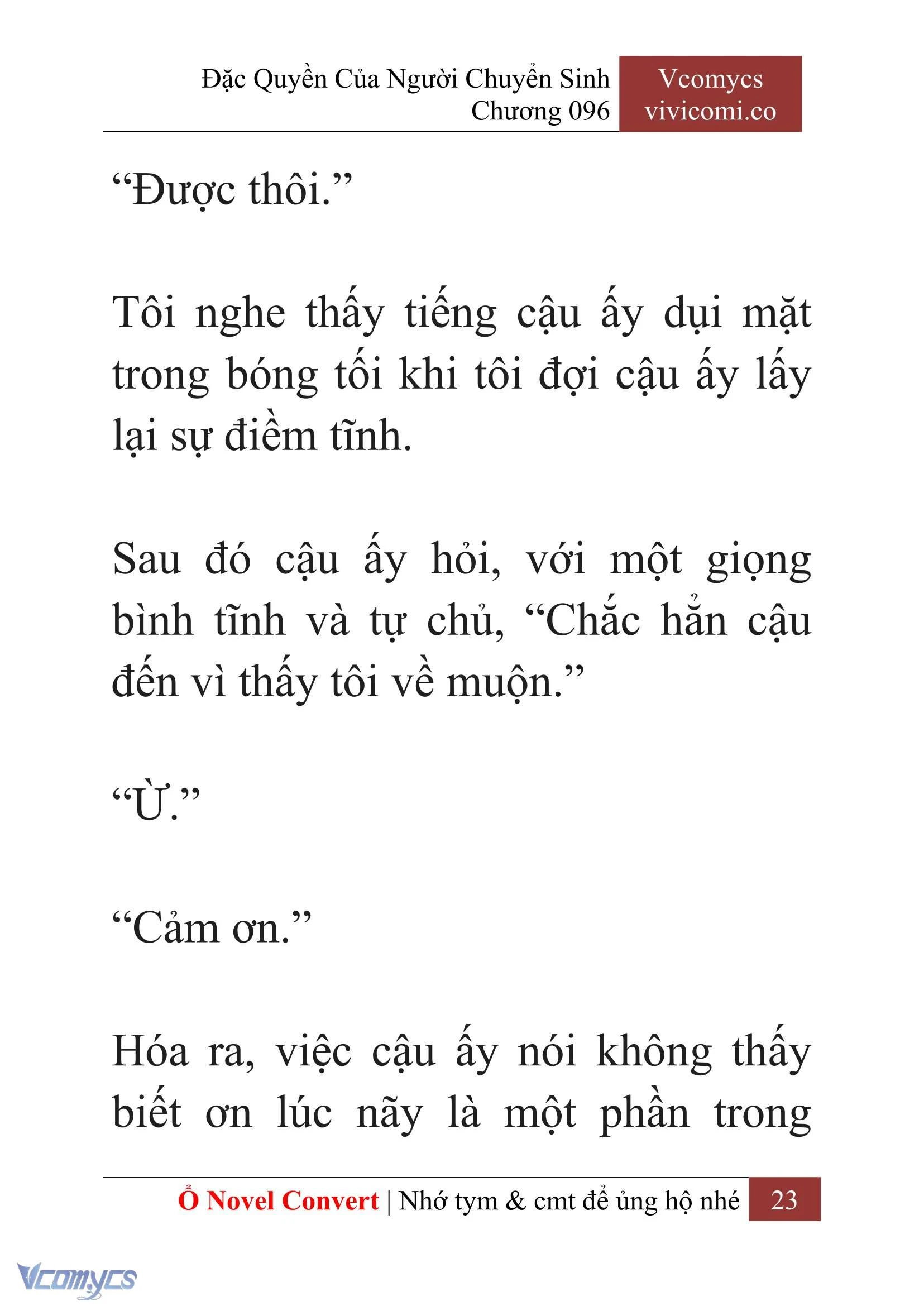 [Novel] Đặc Quyền Của Người Chuyển Sinh Chapter  96 - 25