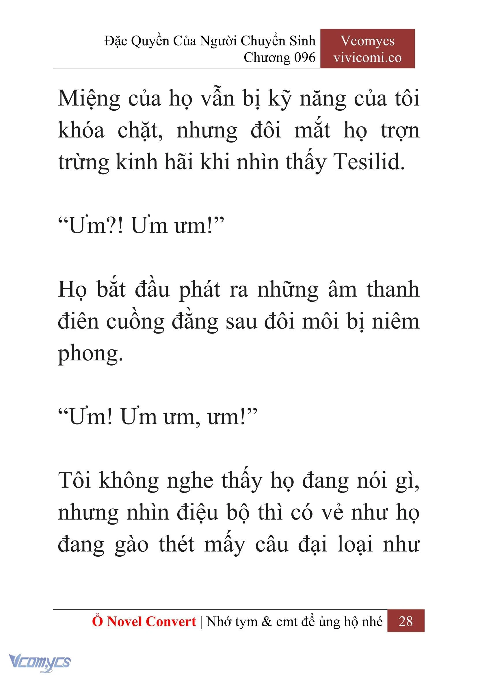 [Novel] Đặc Quyền Của Người Chuyển Sinh Chapter  96 - 30