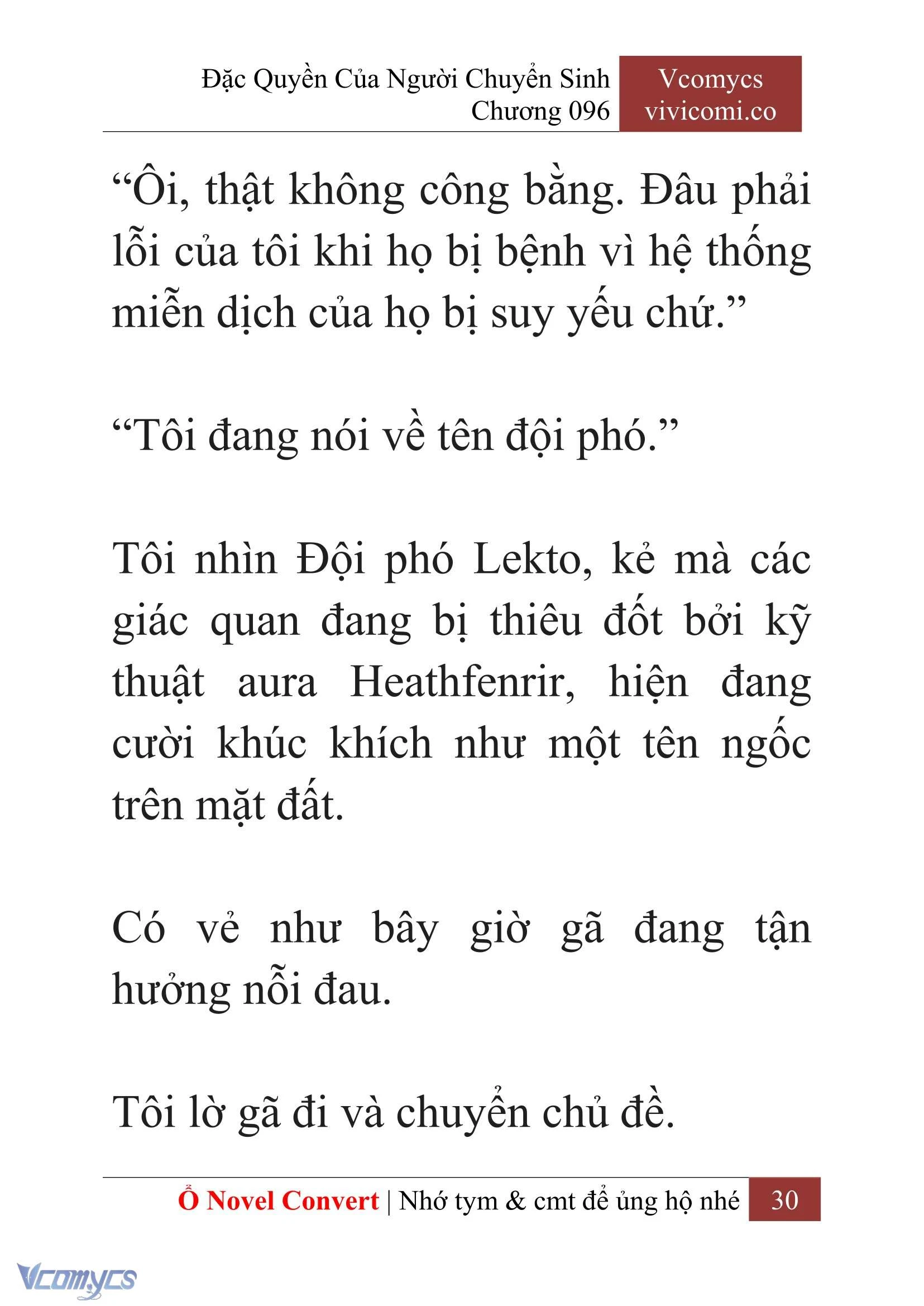 [Novel] Đặc Quyền Của Người Chuyển Sinh Chapter  96 - 32