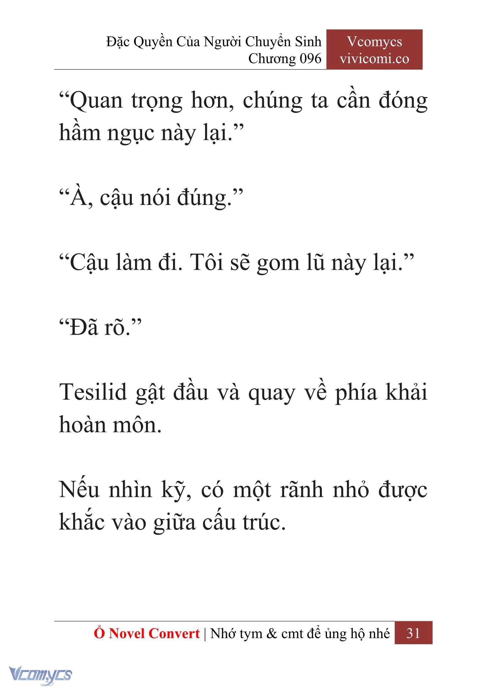 [Novel] Đặc Quyền Của Người Chuyển Sinh Chapter  96 - 33