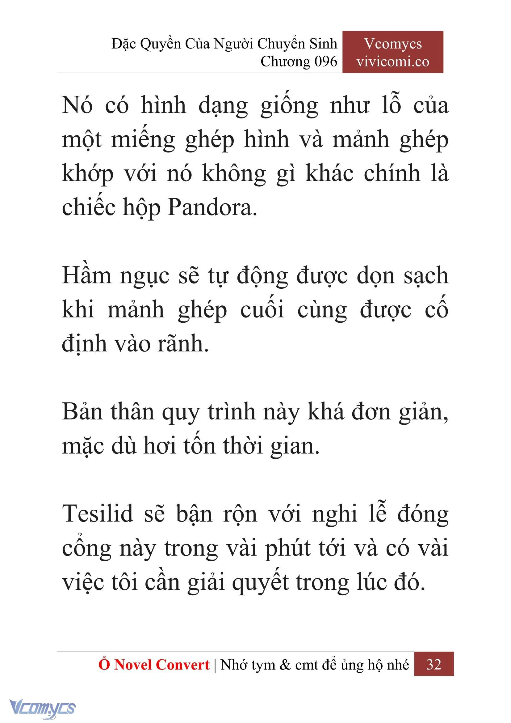 [Novel] Đặc Quyền Của Người Chuyển Sinh Chapter  96 - 34