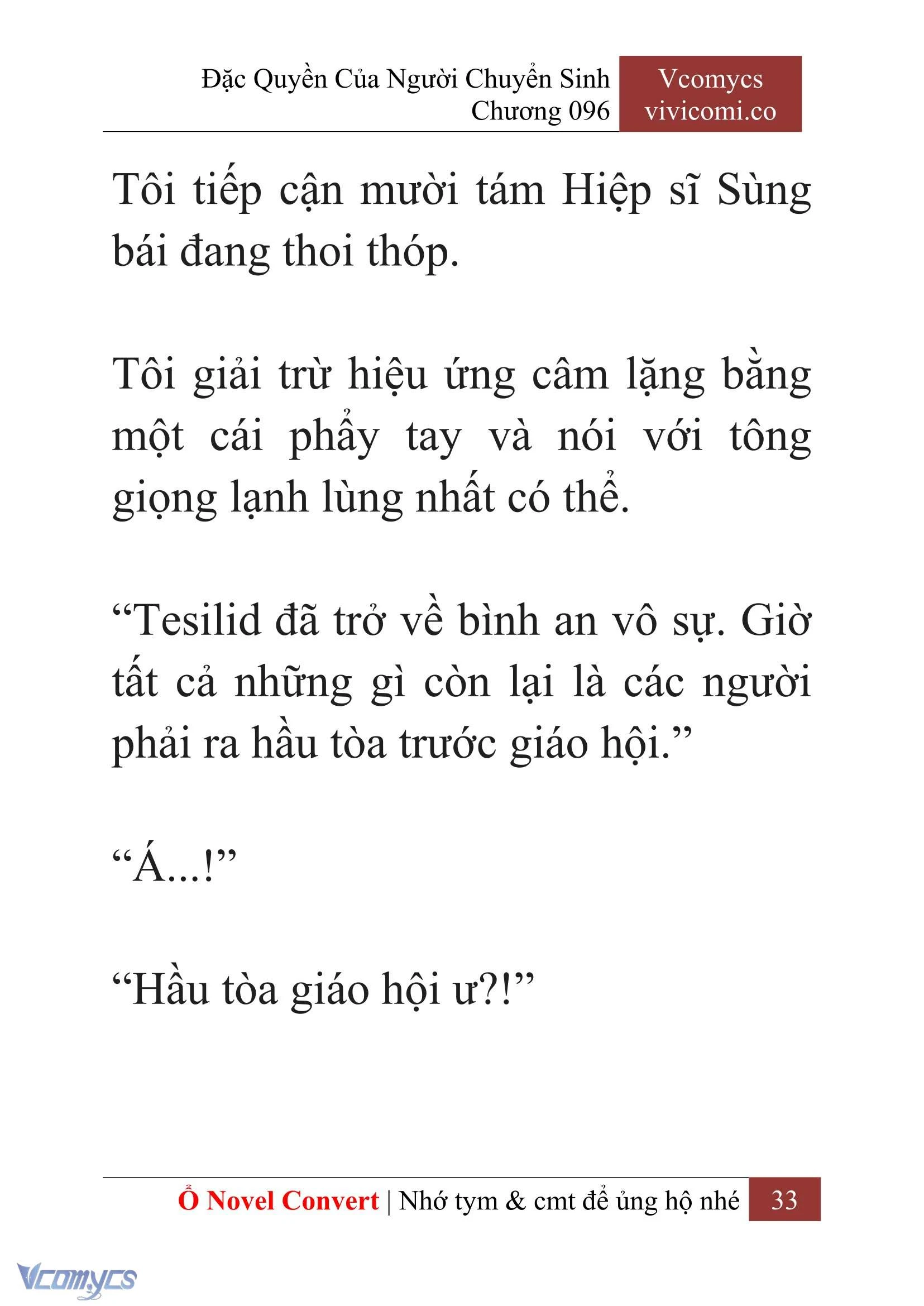 [Novel] Đặc Quyền Của Người Chuyển Sinh Chapter  96 - 35