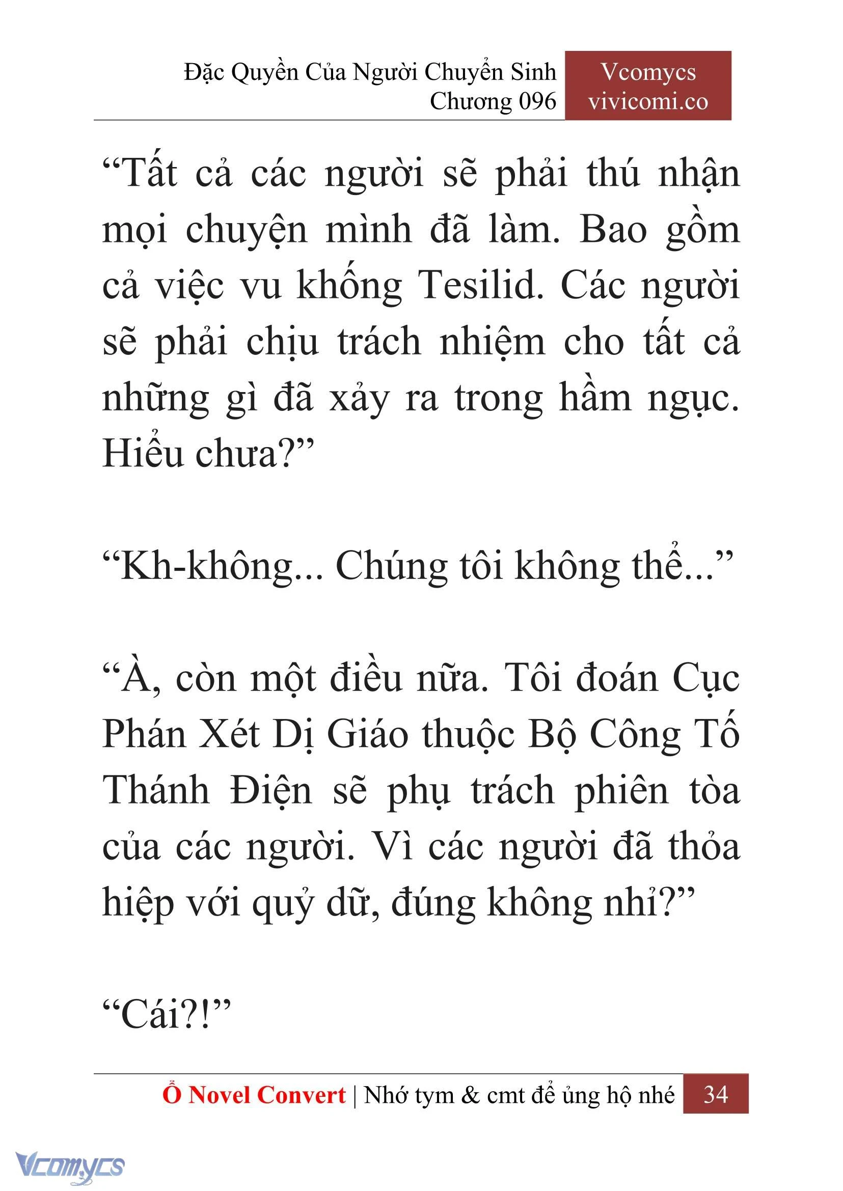 [Novel] Đặc Quyền Của Người Chuyển Sinh Chapter  96 - 36
