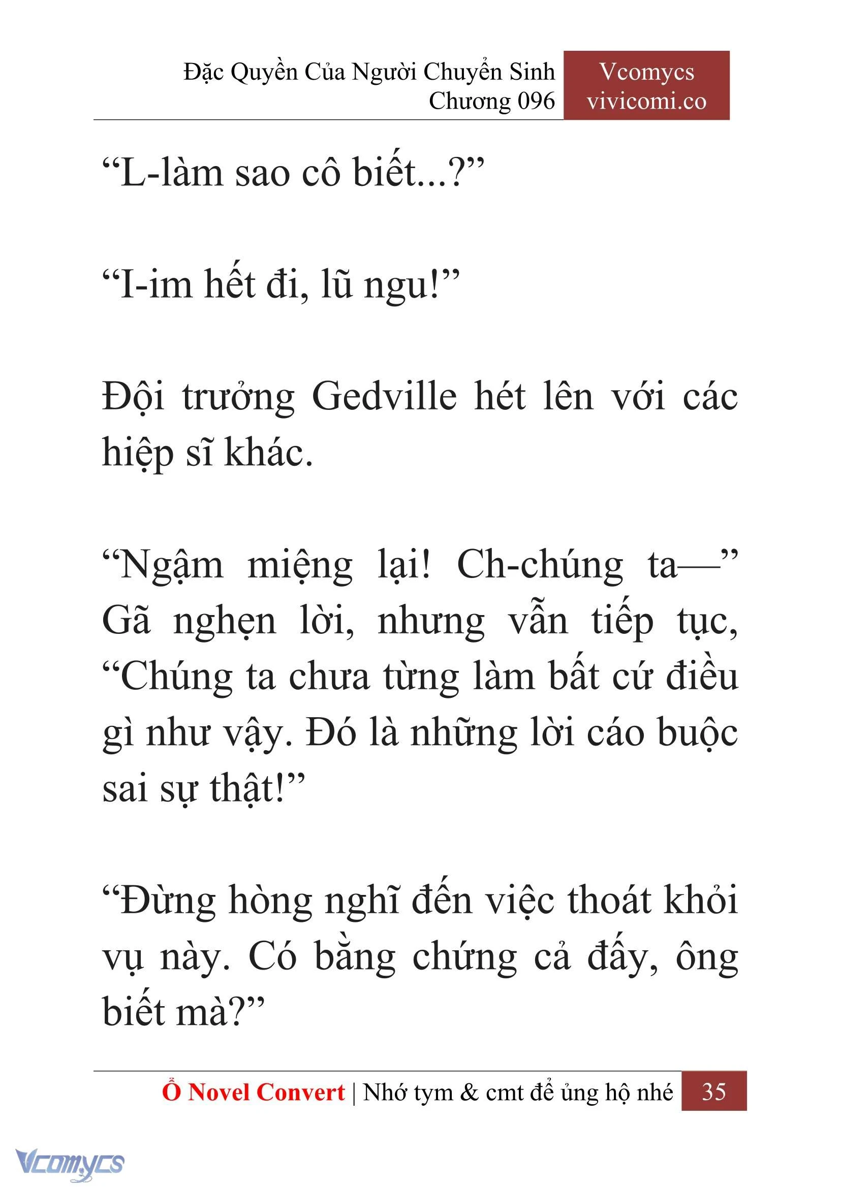 [Novel] Đặc Quyền Của Người Chuyển Sinh Chapter  96 - 37