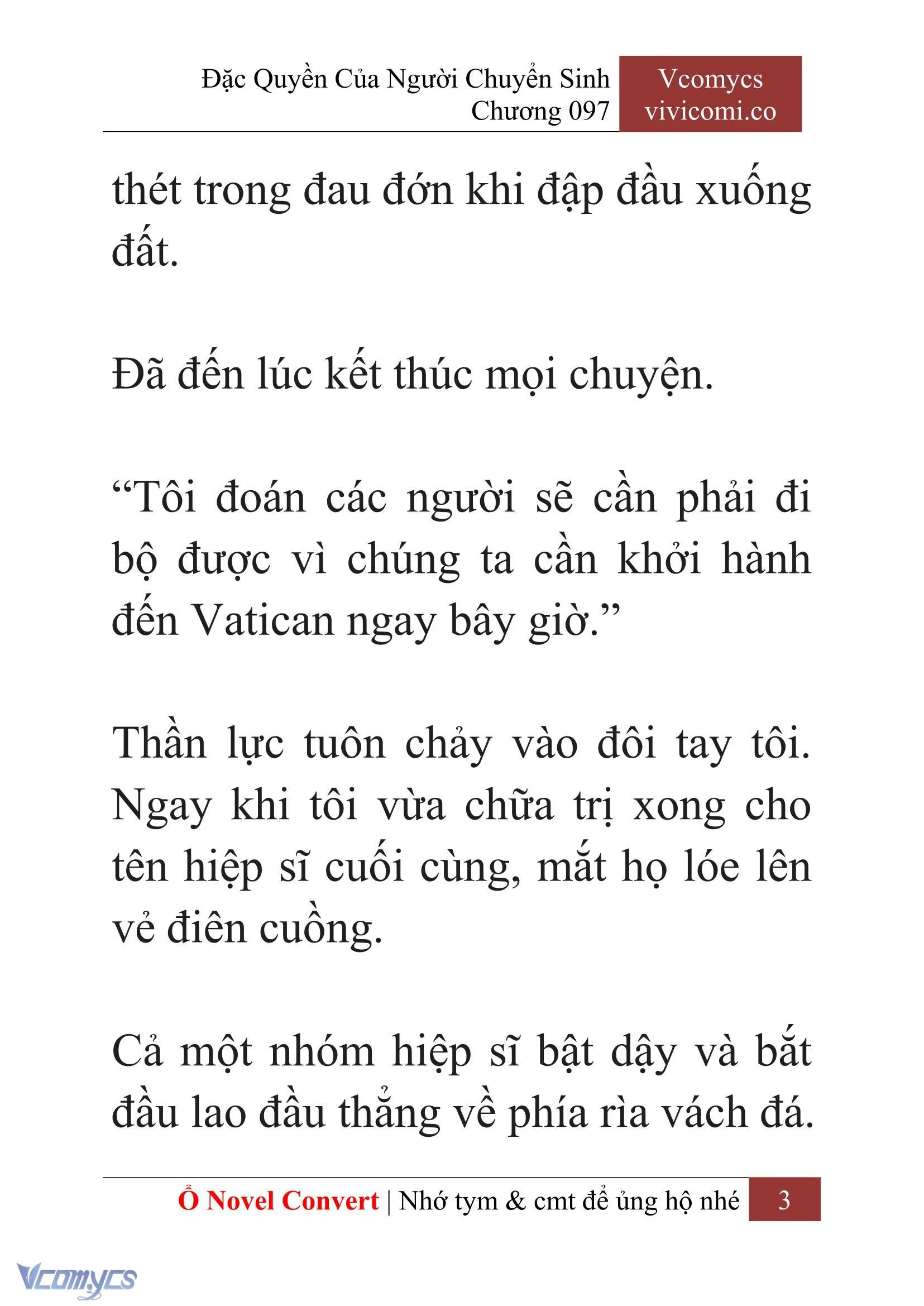 [Novel] Đặc Quyền Của Người Chuyển Sinh Chapter  97 - 5