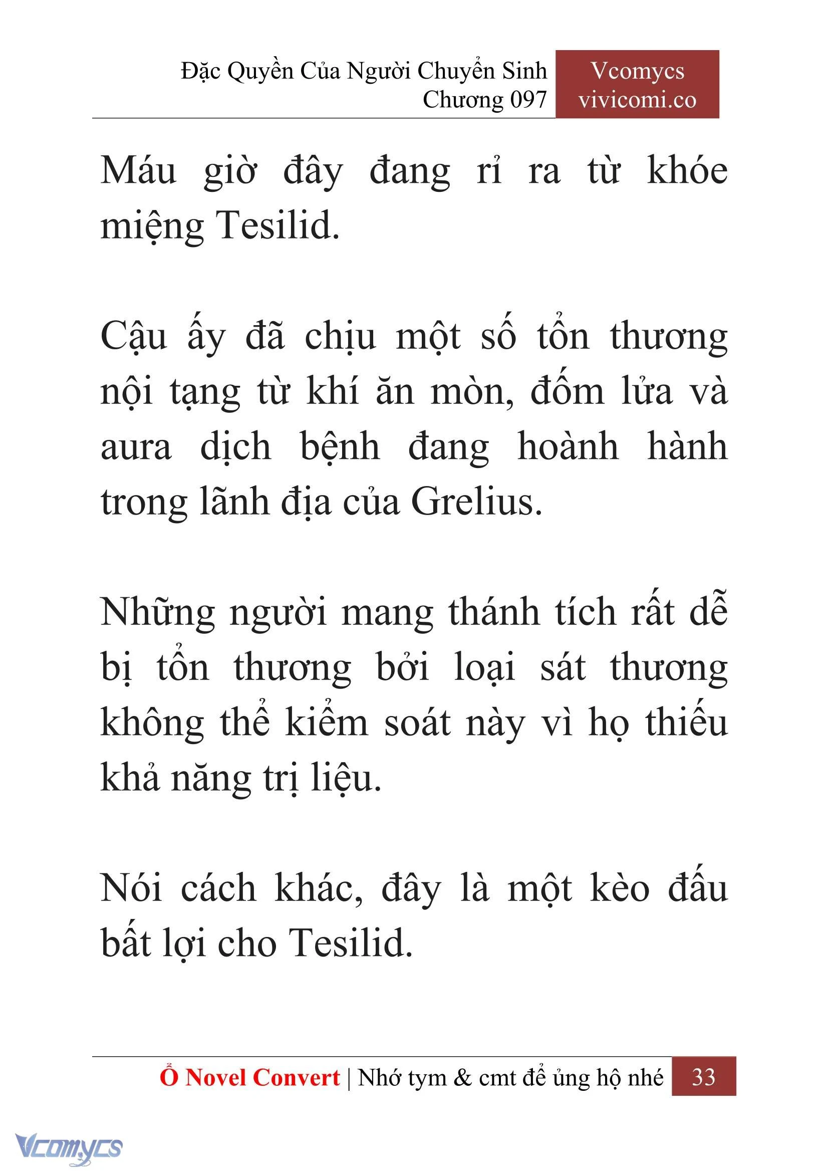 [Novel] Đặc Quyền Của Người Chuyển Sinh Chapter  97 - 35