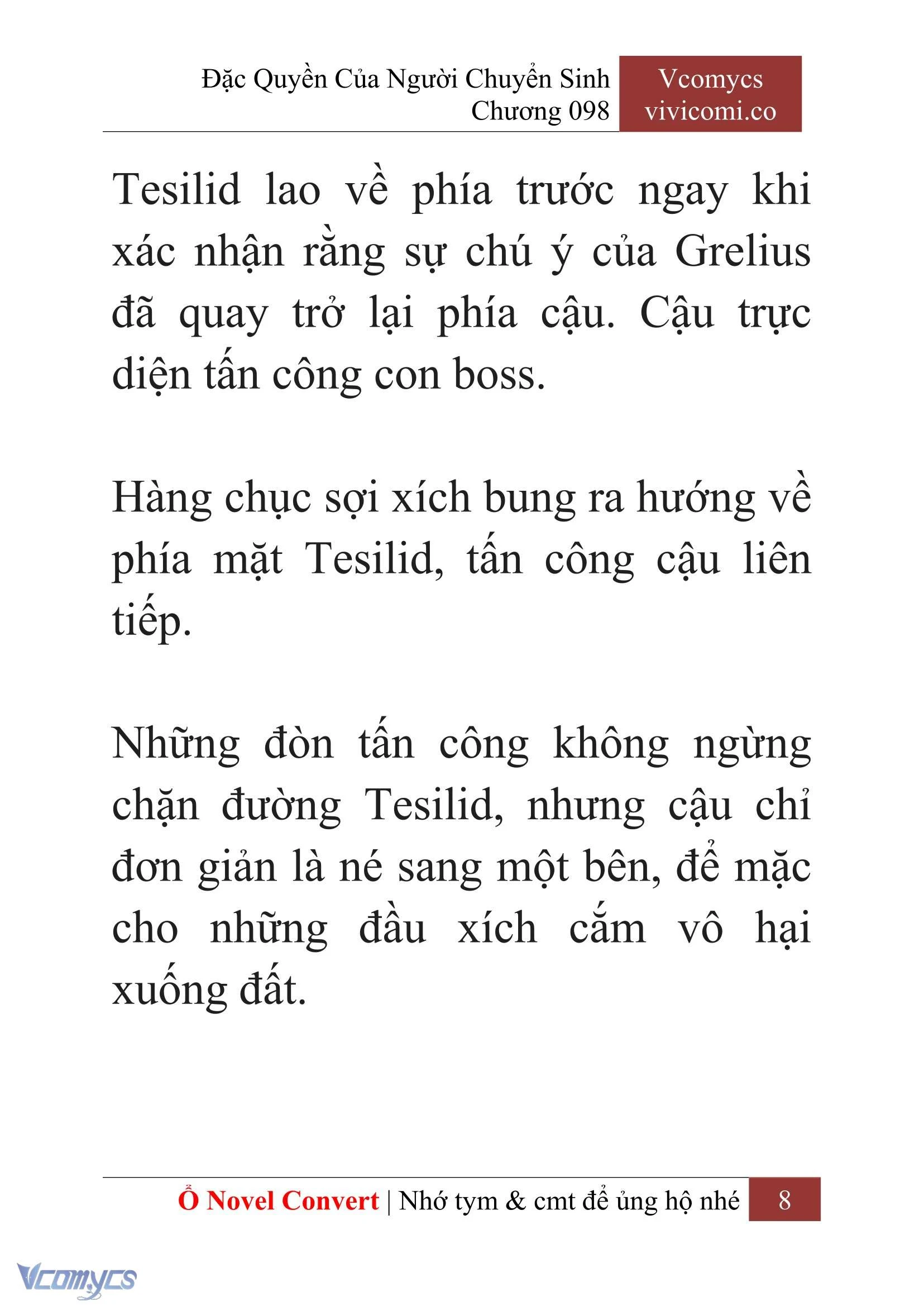 [Novel] Đặc Quyền Của Người Chuyển Sinh Chapter  98 - 10
