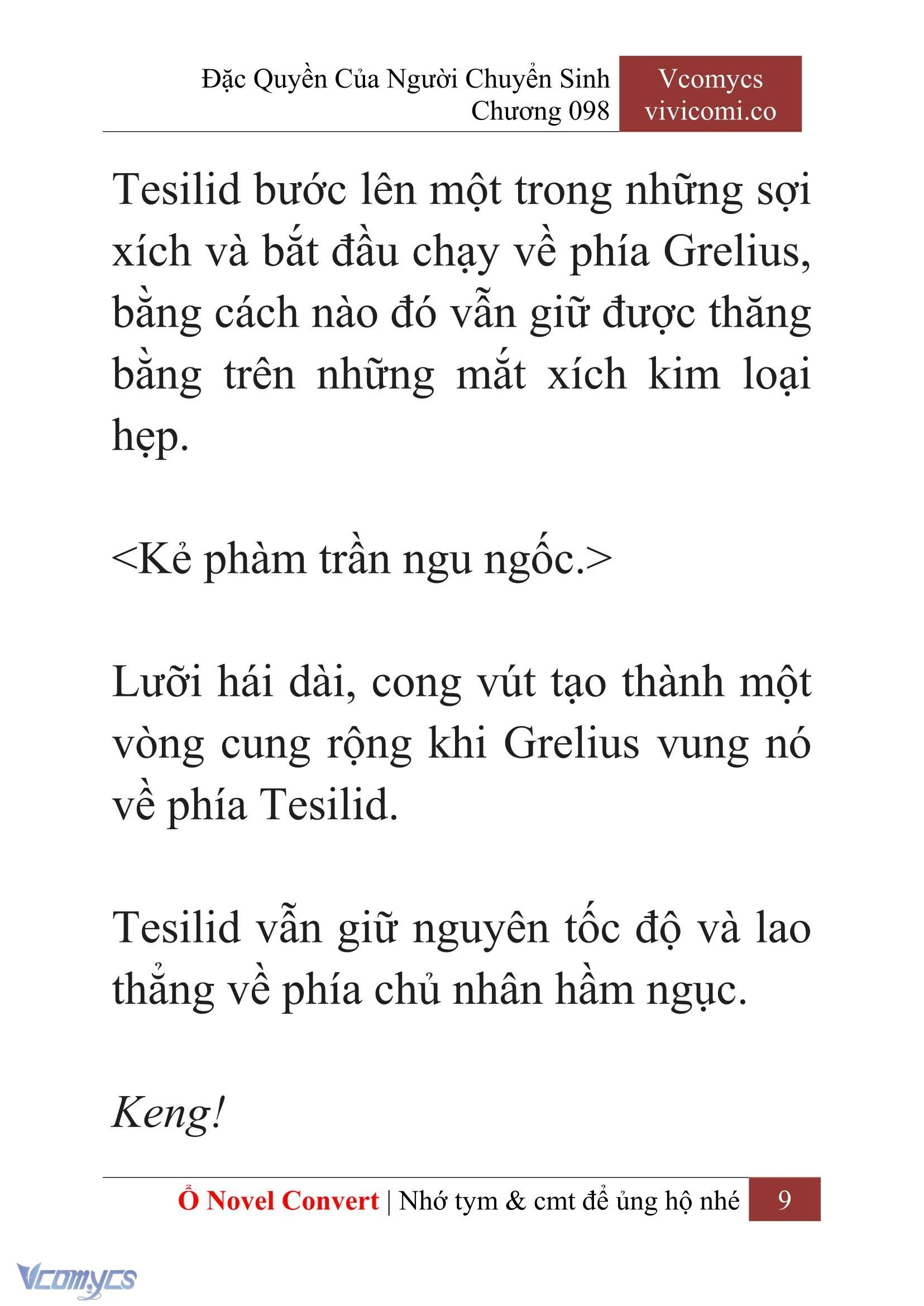 [Novel] Đặc Quyền Của Người Chuyển Sinh Chapter  98 - 11