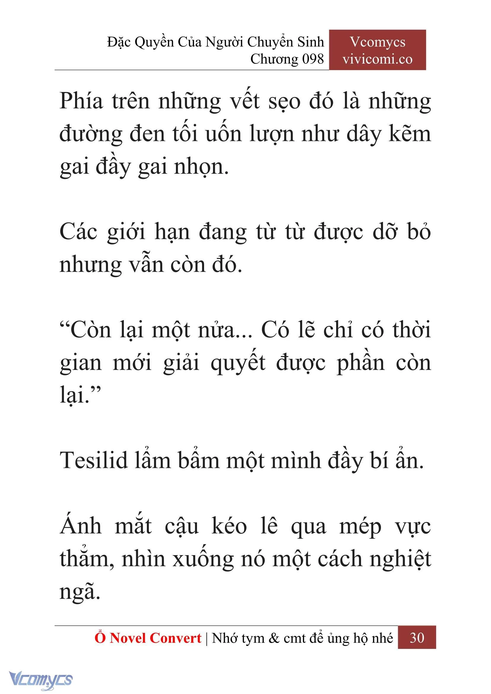 [Novel] Đặc Quyền Của Người Chuyển Sinh Chapter  98 - 32