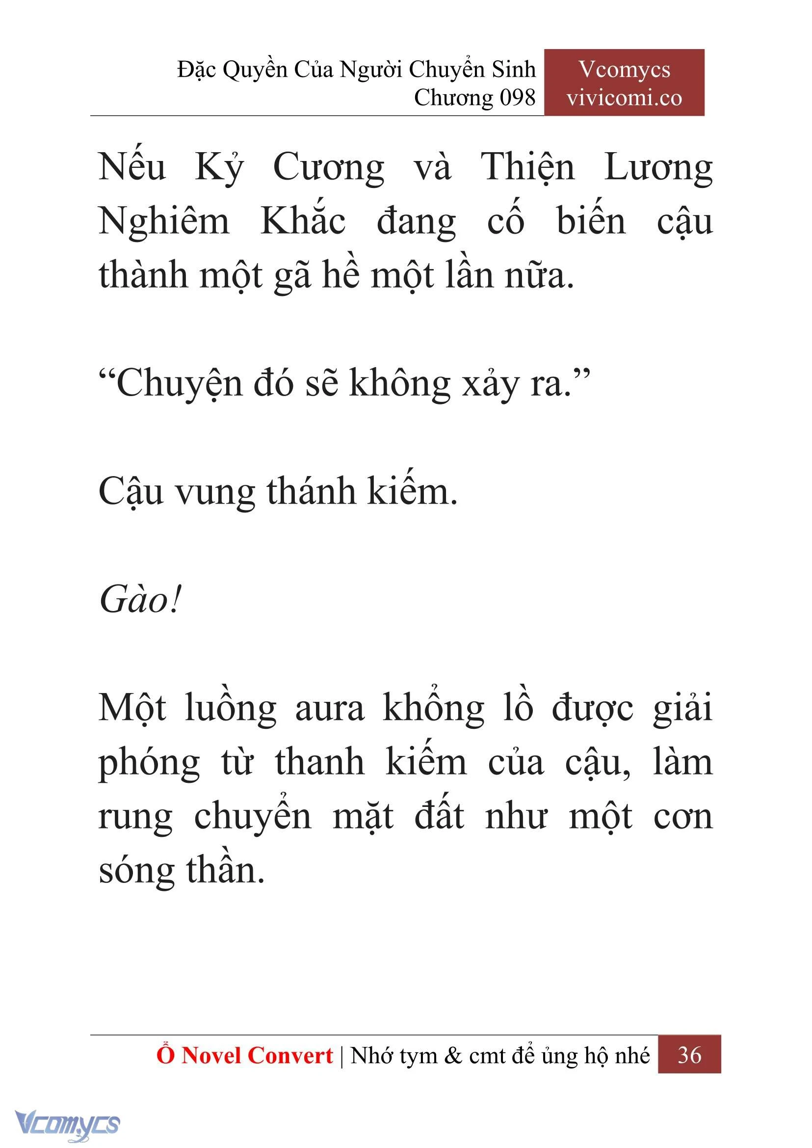 [Novel] Đặc Quyền Của Người Chuyển Sinh Chapter  98 - 38