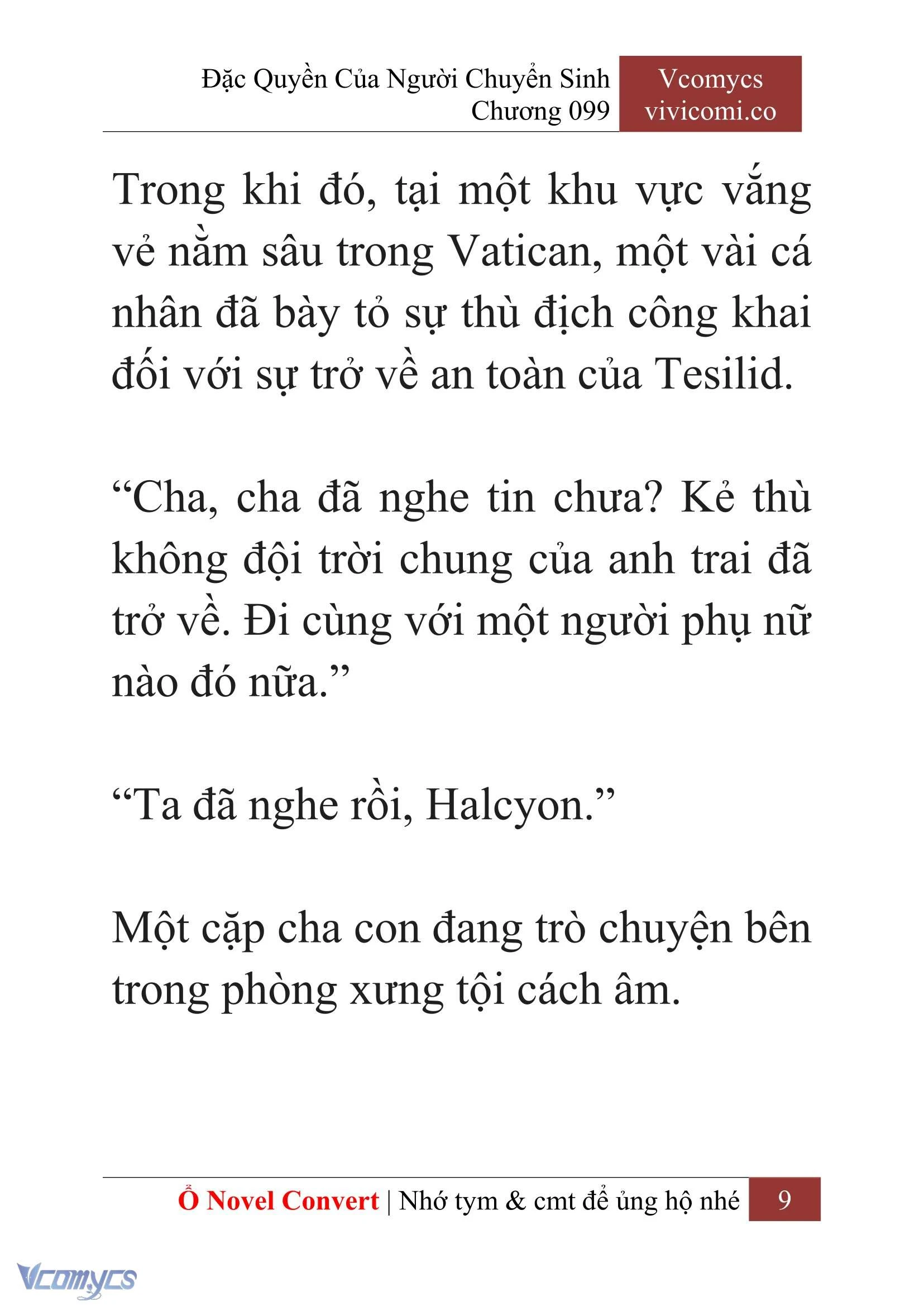 [Novel] Đặc Quyền Của Người Chuyển Sinh Chapter  99 - 11