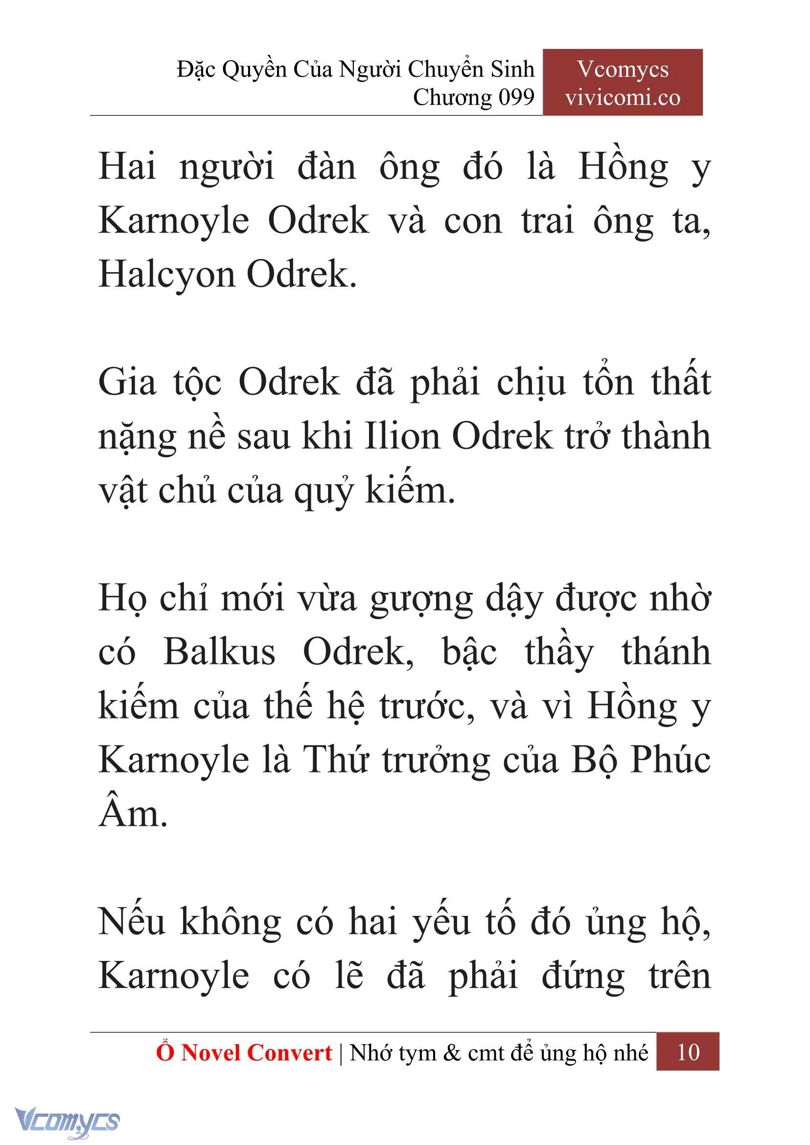 [Novel] Đặc Quyền Của Người Chuyển Sinh Chapter  99 - 12