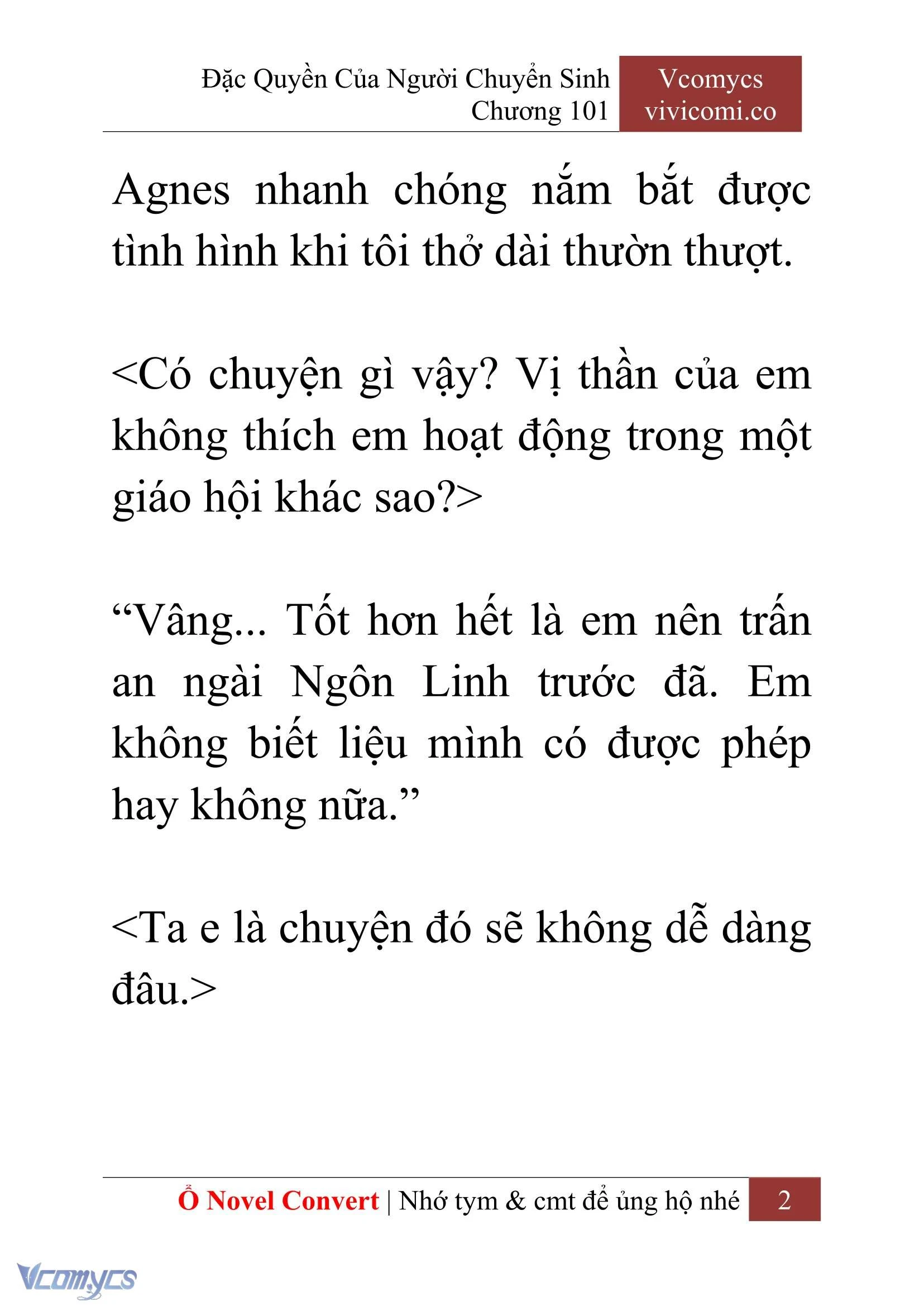 [Novel] Đặc Quyền Của Người Chuyển Sinh Chapter  101 - 4