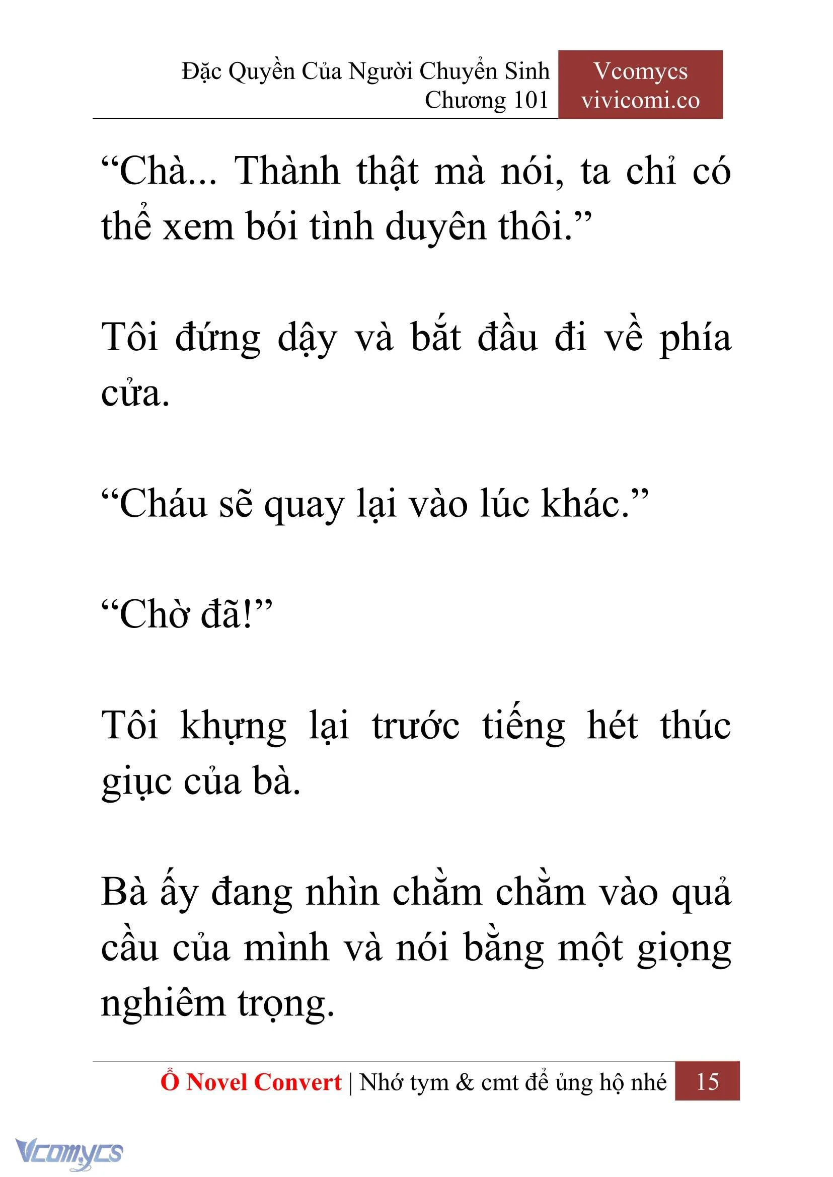 [Novel] Đặc Quyền Của Người Chuyển Sinh Chapter  101 - 17