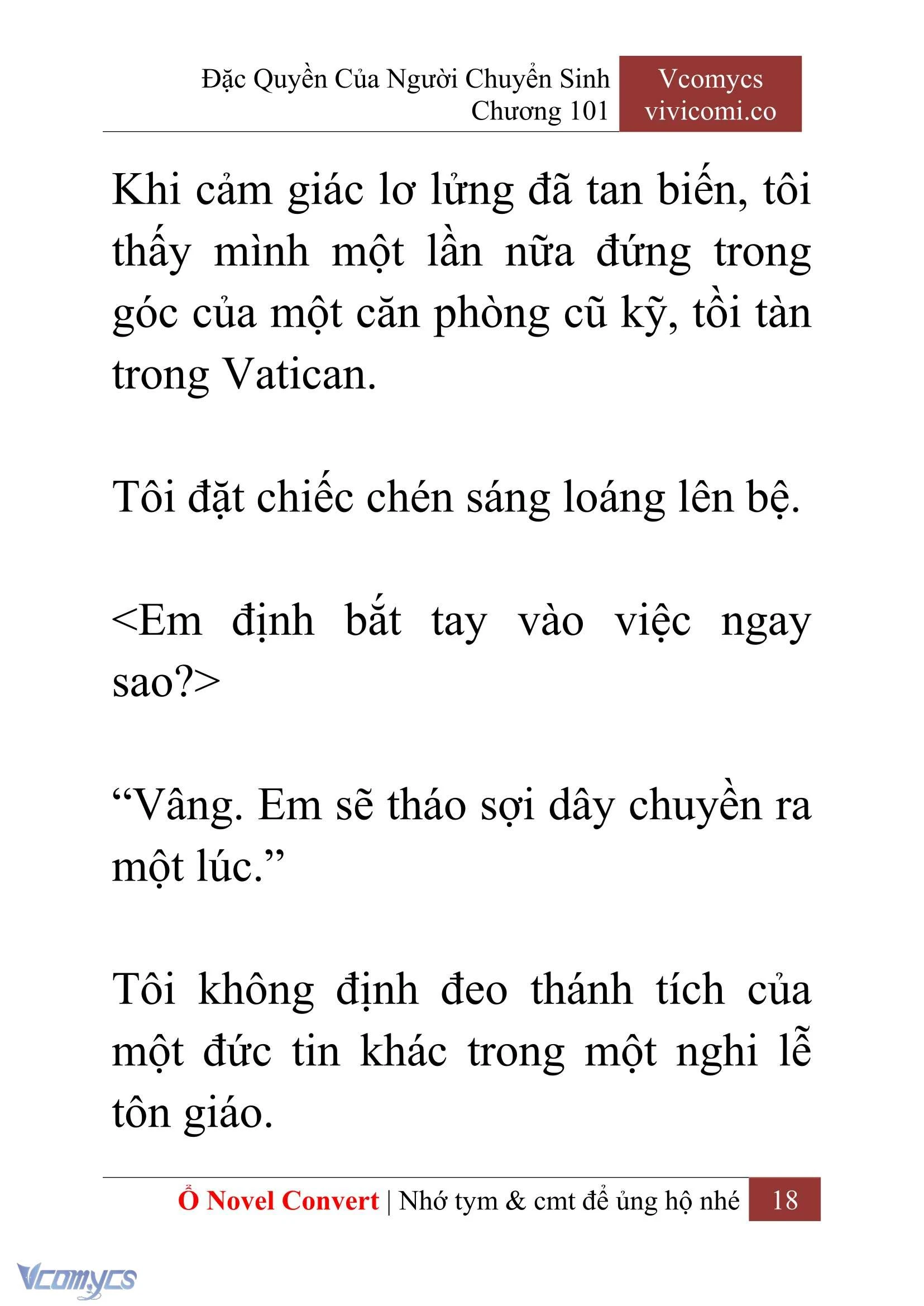 [Novel] Đặc Quyền Của Người Chuyển Sinh Chapter  101 - 20