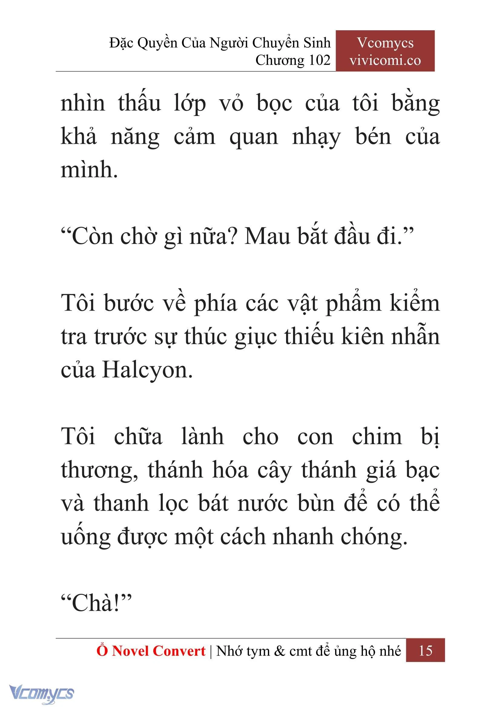 [Novel] Đặc Quyền Của Người Chuyển Sinh Chapter  102 - 17