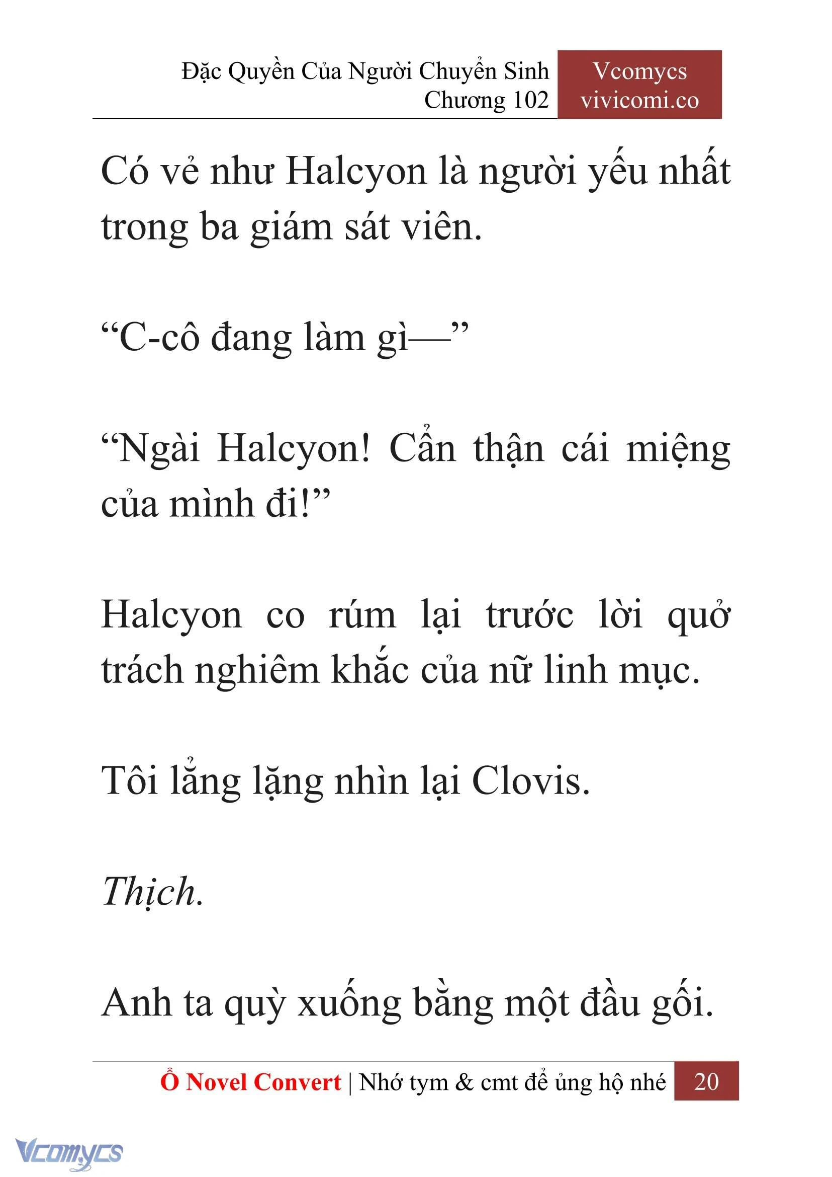 [Novel] Đặc Quyền Của Người Chuyển Sinh Chapter  102 - 22