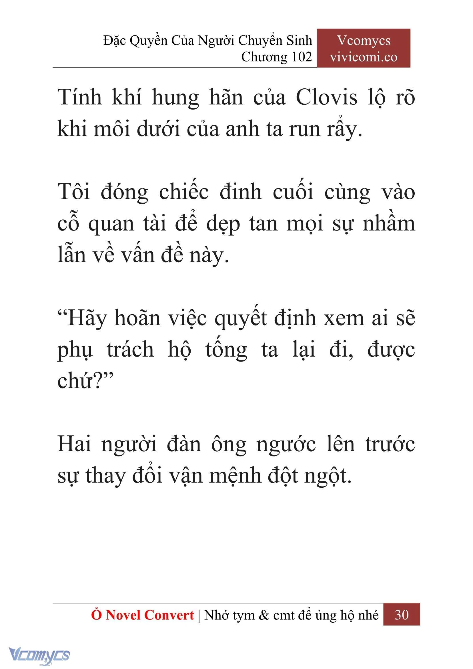 [Novel] Đặc Quyền Của Người Chuyển Sinh Chapter  102 - 32