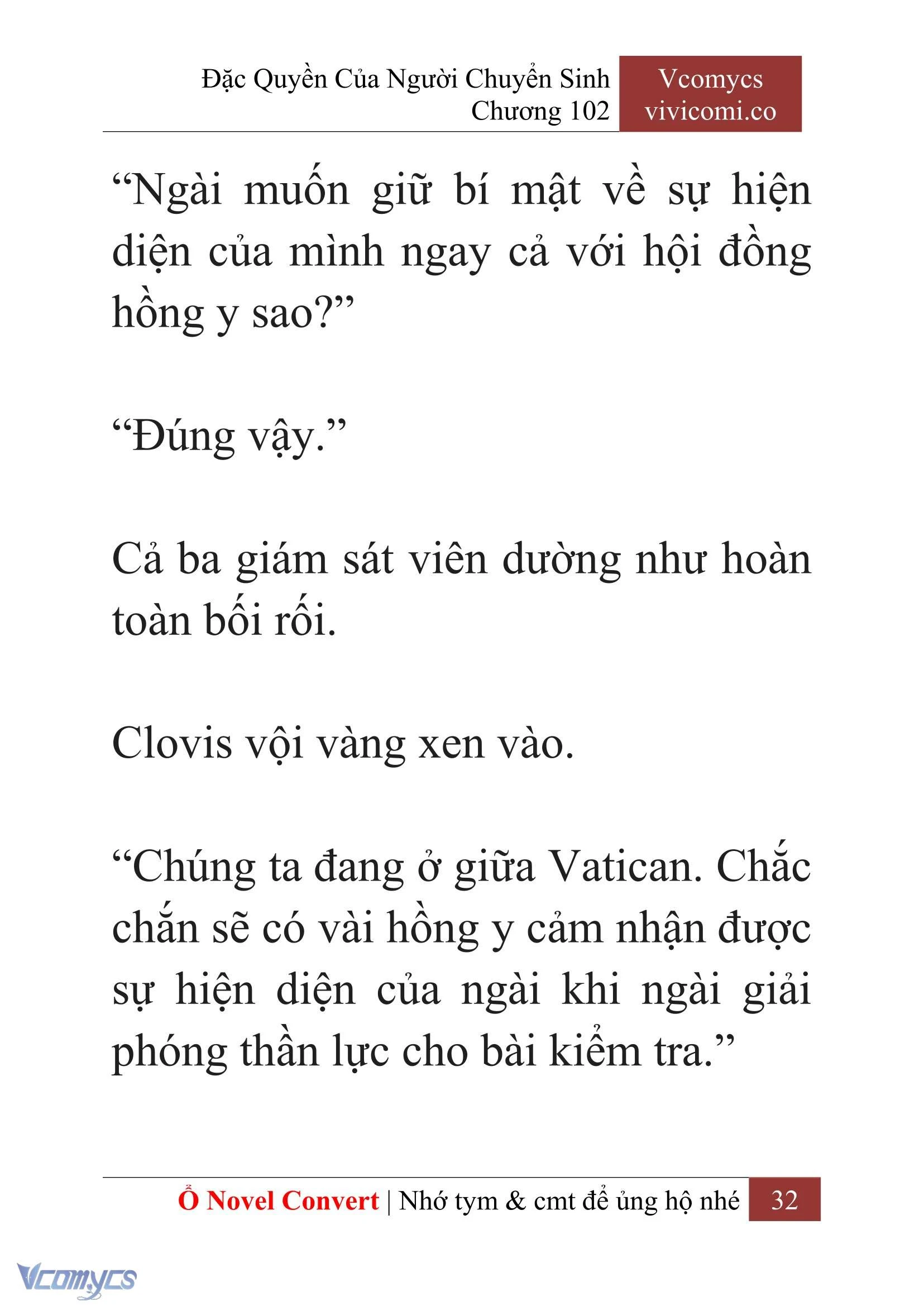 [Novel] Đặc Quyền Của Người Chuyển Sinh Chapter  102 - 34