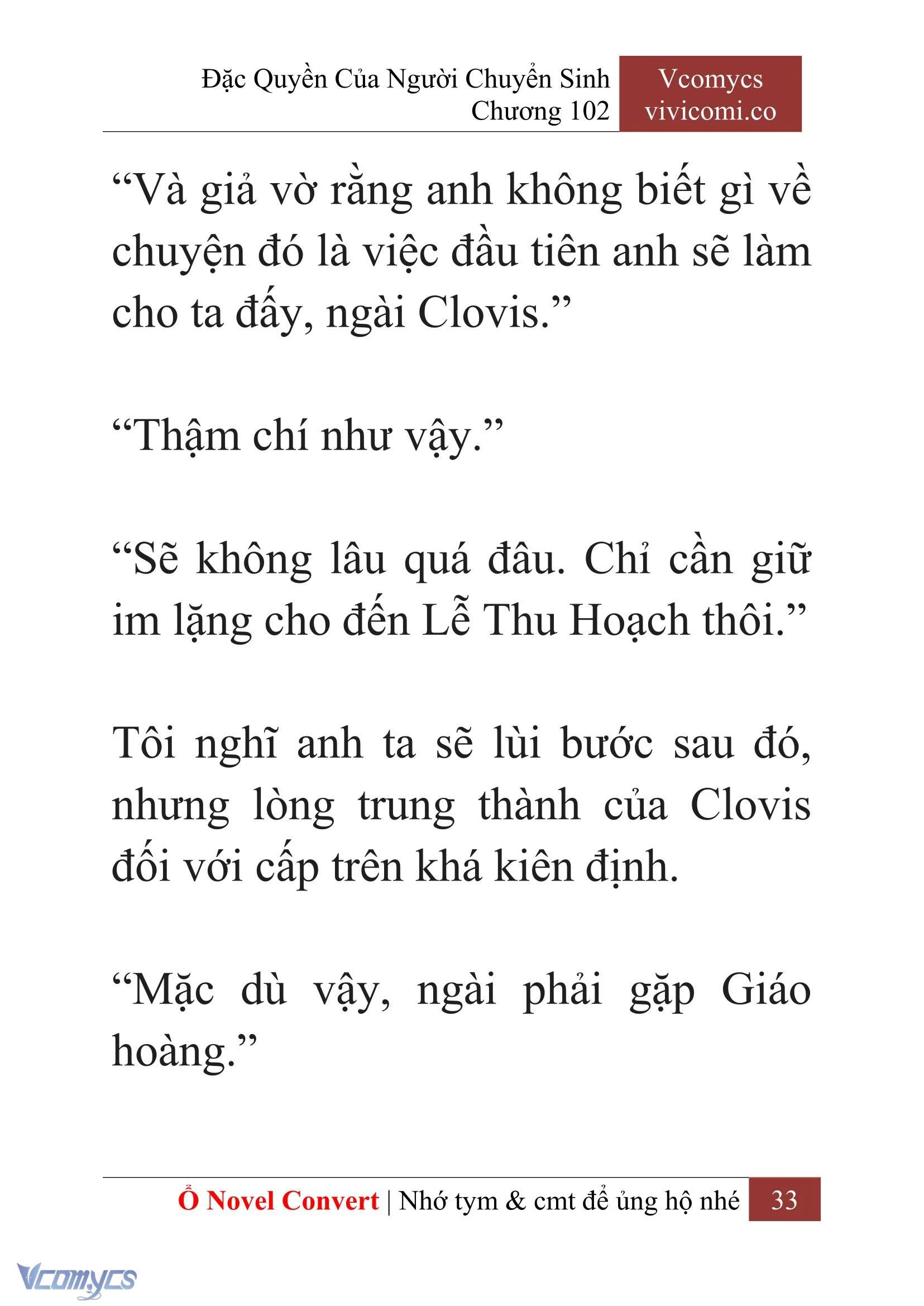 [Novel] Đặc Quyền Của Người Chuyển Sinh Chapter  102 - 35
