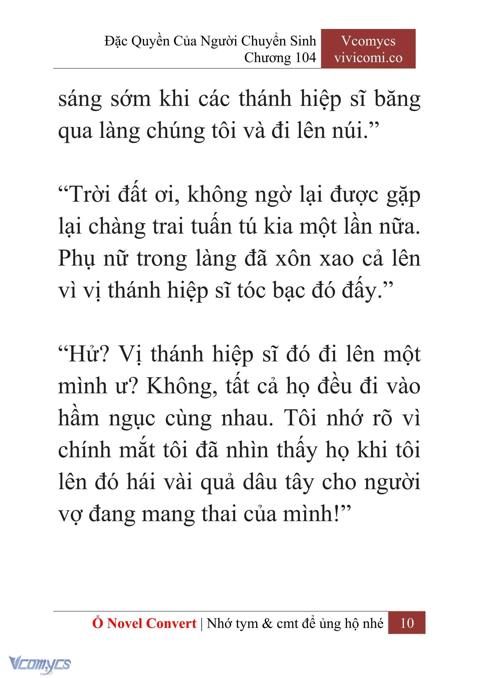 [Novel] Đặc Quyền Của Người Chuyển Sinh Chapter  104 - 12