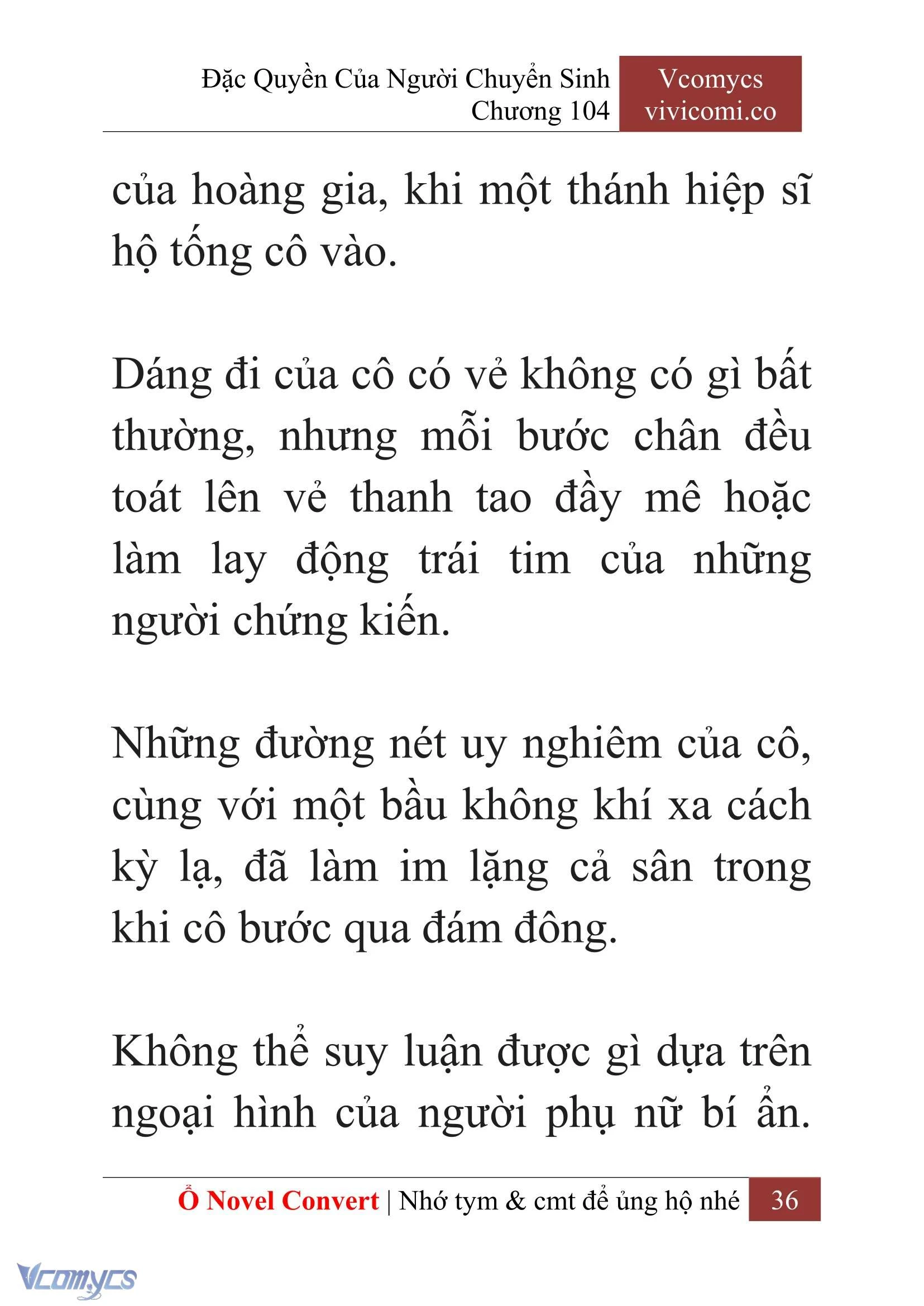 [Novel] Đặc Quyền Của Người Chuyển Sinh Chapter  104 - 38